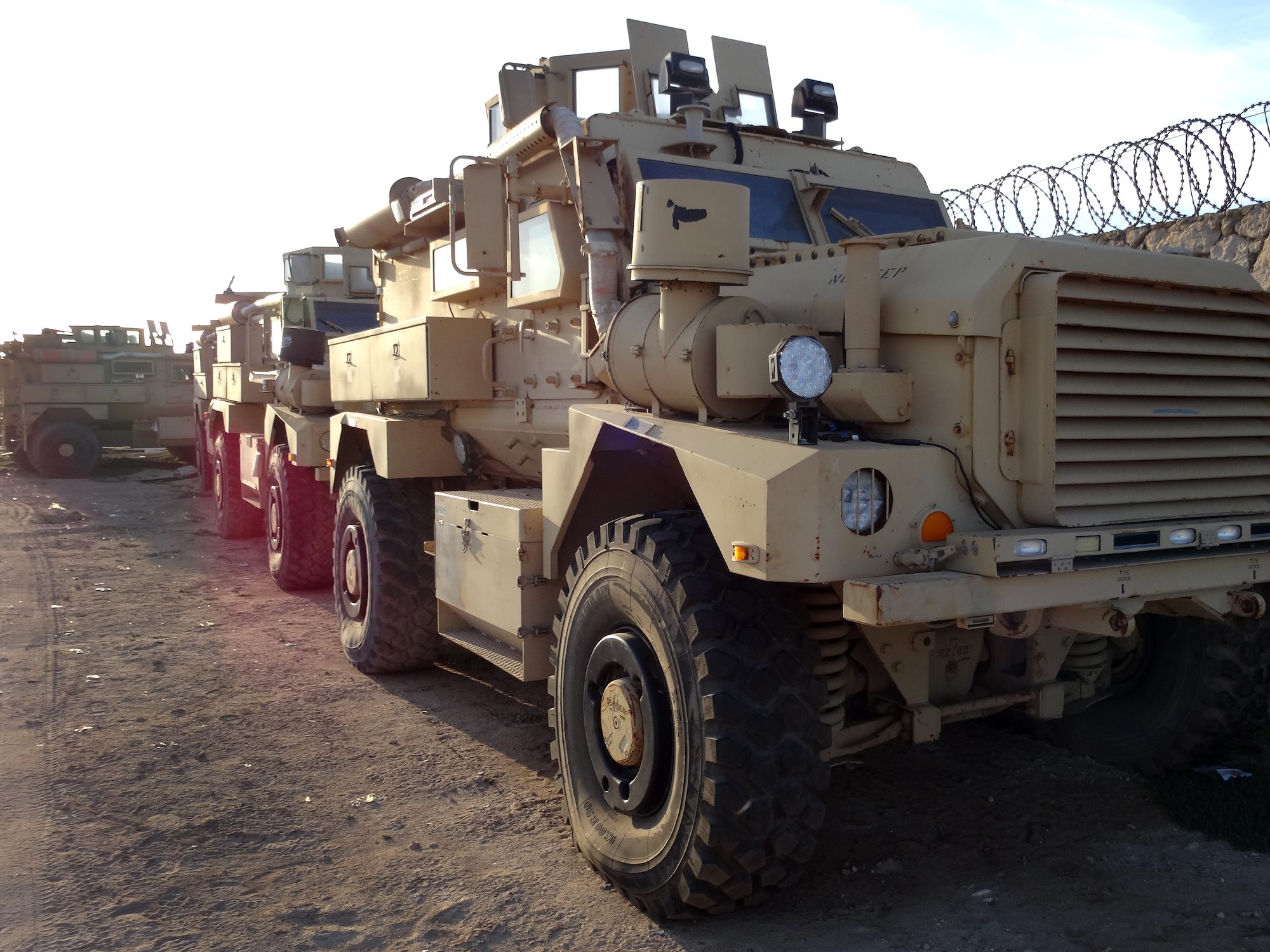 MRAPS enhance AMISOM operations