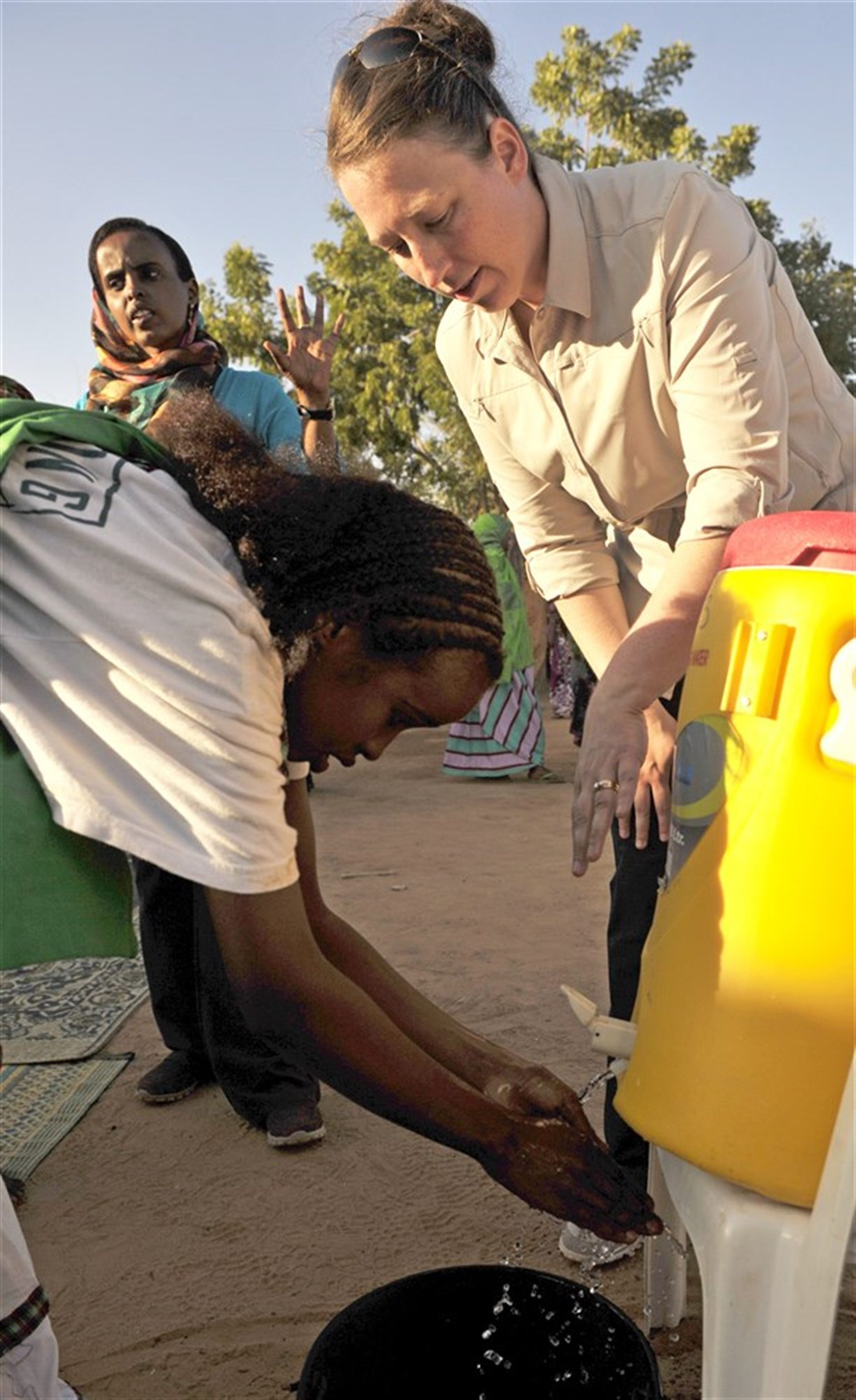 CA Team Health Awareness in Petite Doudah, Djibouti