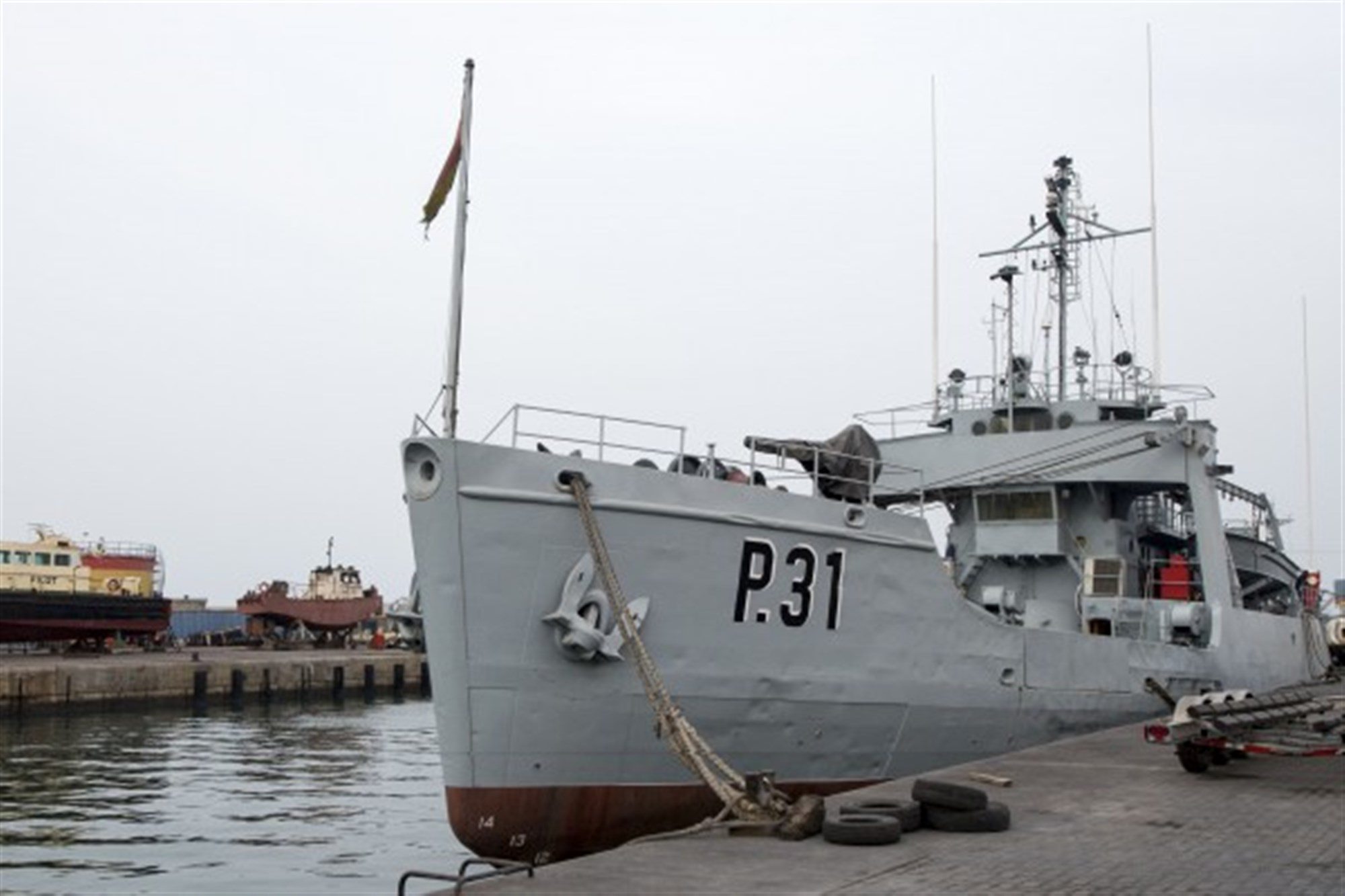 Former U.S. Coast Guard Ship Plays Critical Role in Ghana Navy