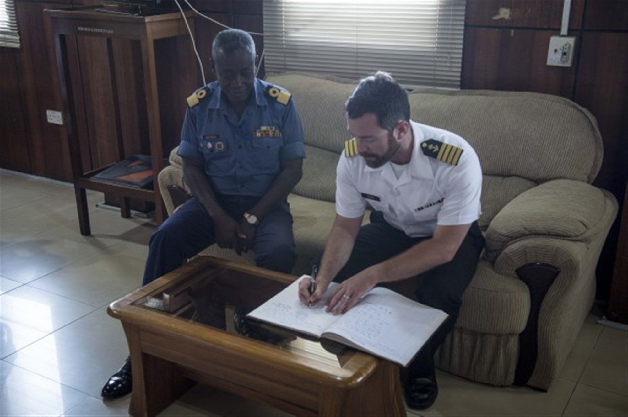 USNS Spearhead Delivers Project Handclasp Materials to Ghana Charities (1) of (2)