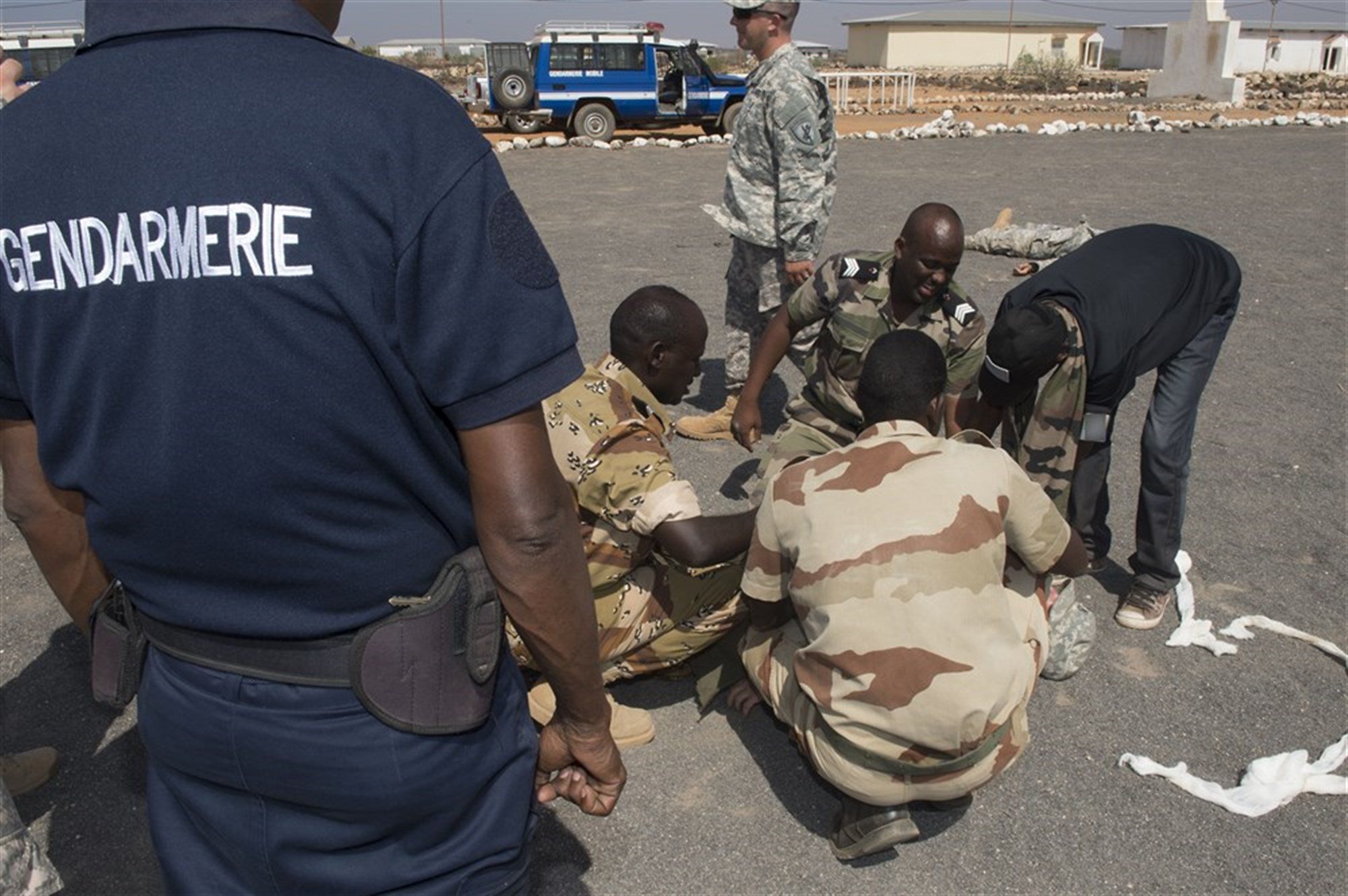 CJTF-HOA Soldiers, Gendarmerie share Best Practices