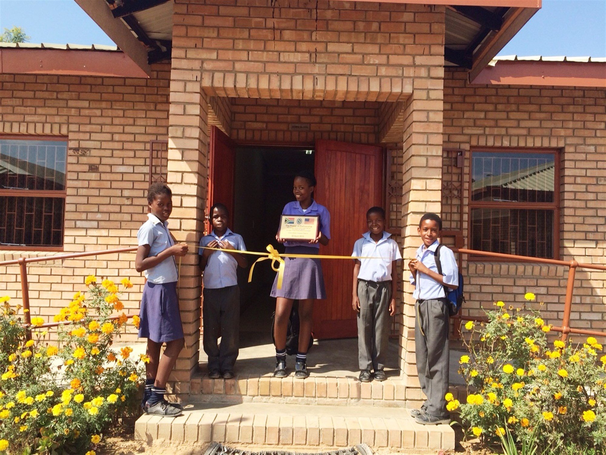 Humanitarian Assistance Program Helps with School Construction in South Africa (2) of (3)