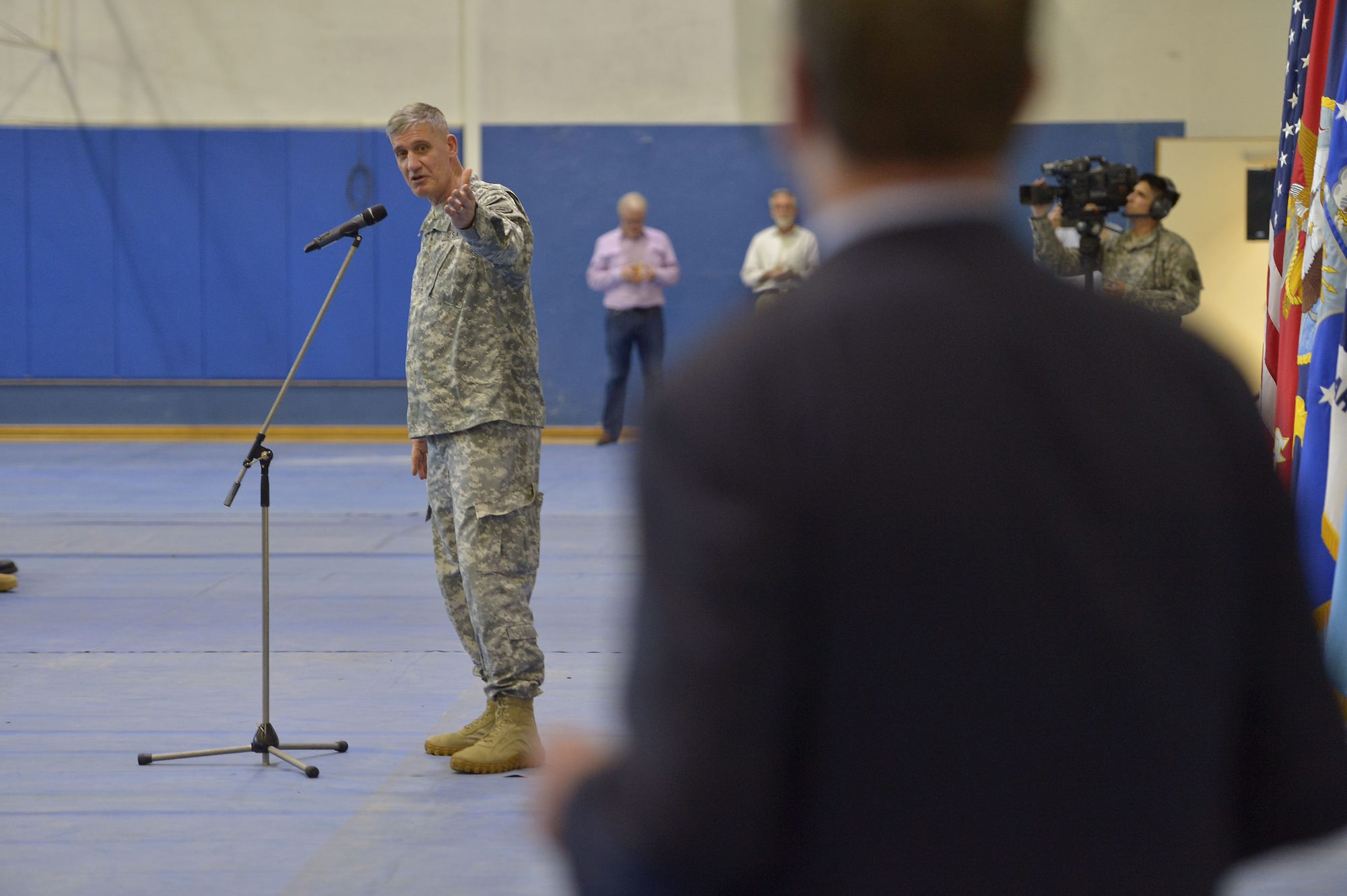 Defense Secretary Carter Visits AFRICOM  (1) of (7)