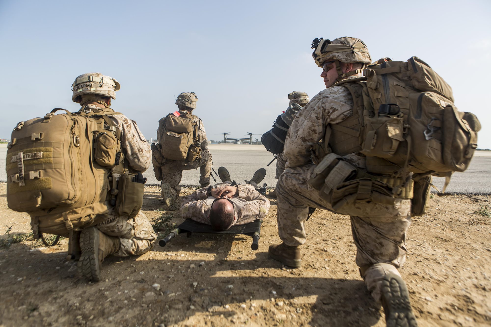 Marines Maintain Readiness in Rota (1) of (1)