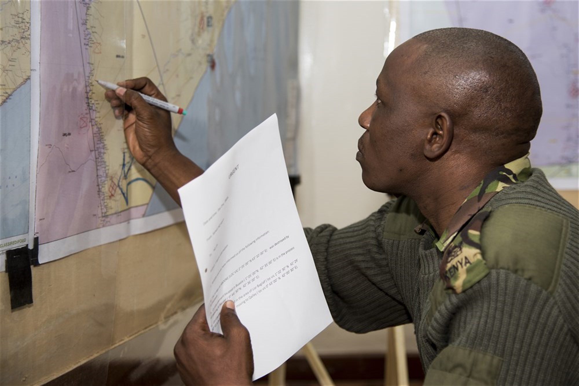 Course Prepares Multinational Partners for Somalia Mission (2) of (6)