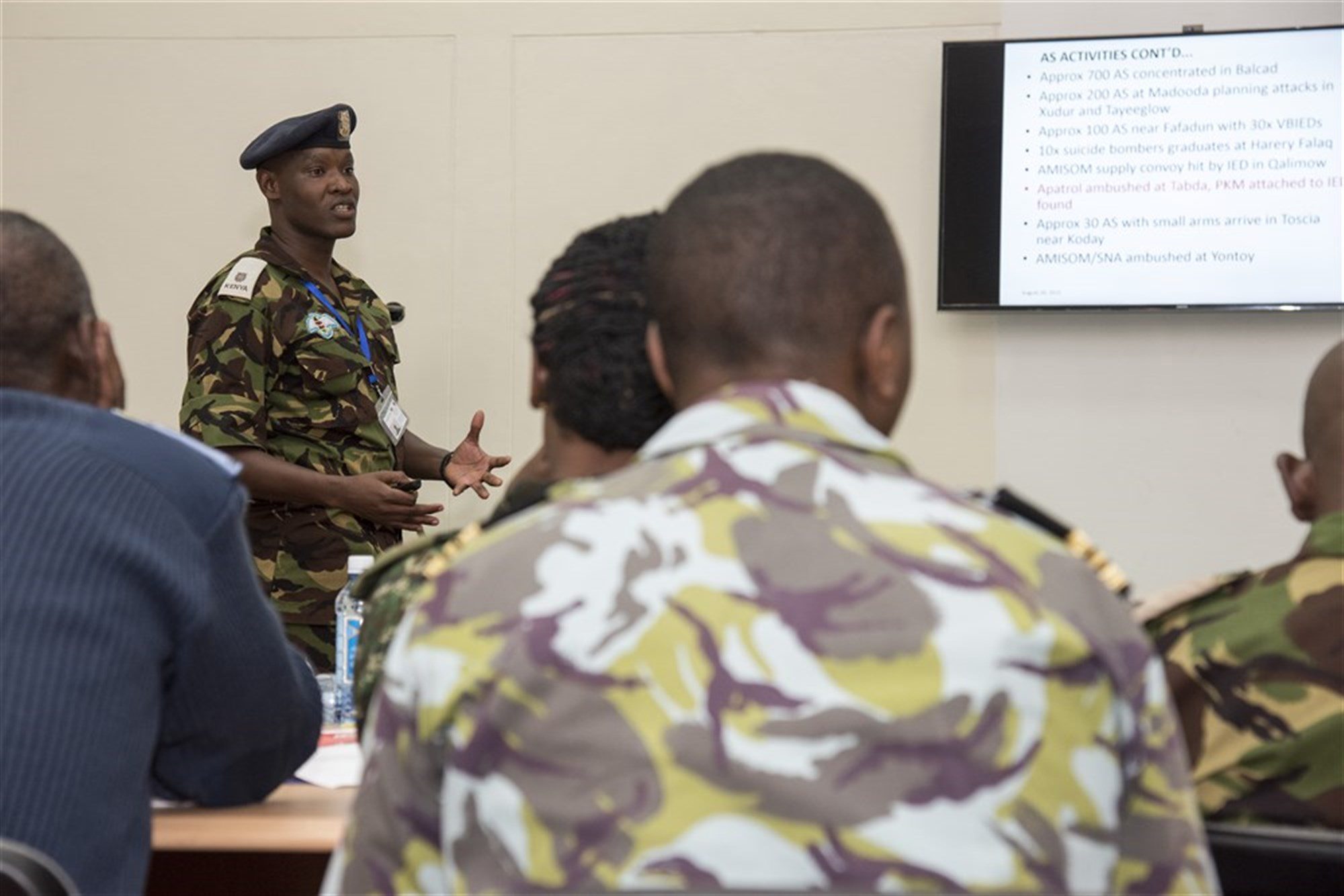 Course Prepares Multinational Partners for Somalia Mission (3) of (6)