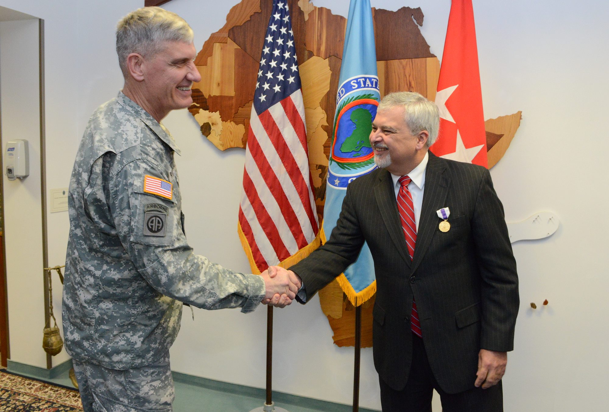 AFRICOM Senior Diplomat Receives Top Joint Award for Civilians (1) of (4)