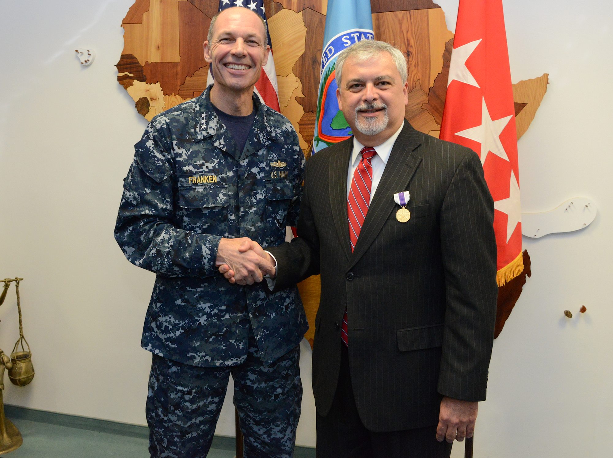 AFRICOM Senior Diplomat Receives Top Joint Award for Civilians (3) of (4)
