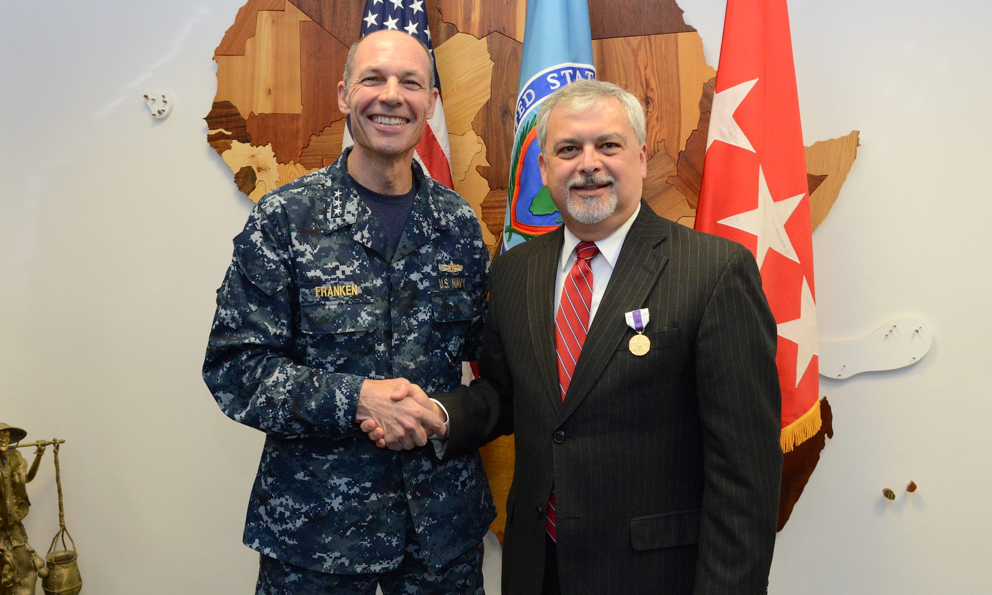 AFRICOM Senior Diplomat Receives Top Joint Award for Civilians (4) of (4)