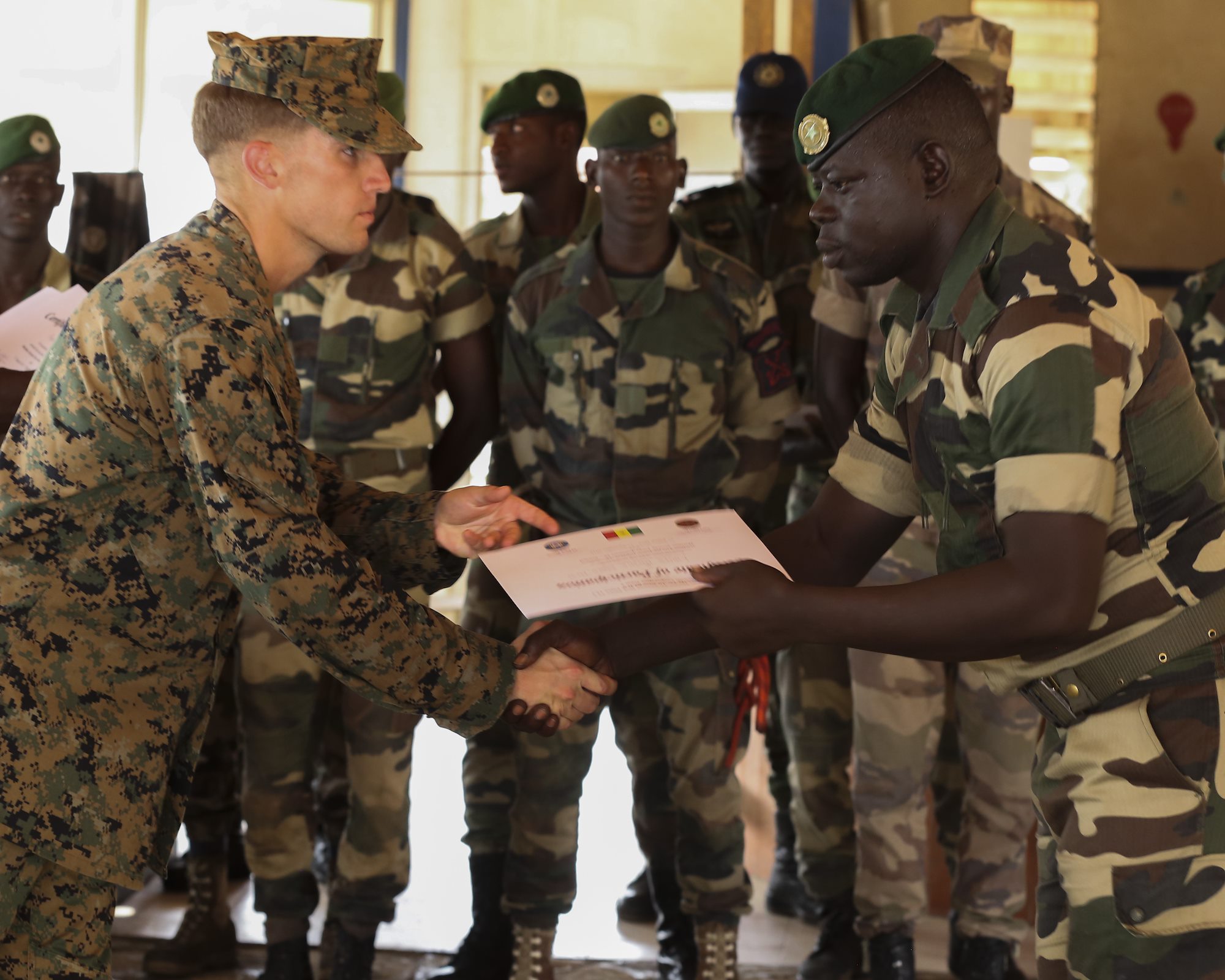 U.S., Senegal Train on Sea-to-Land Tactics (3) of (6)