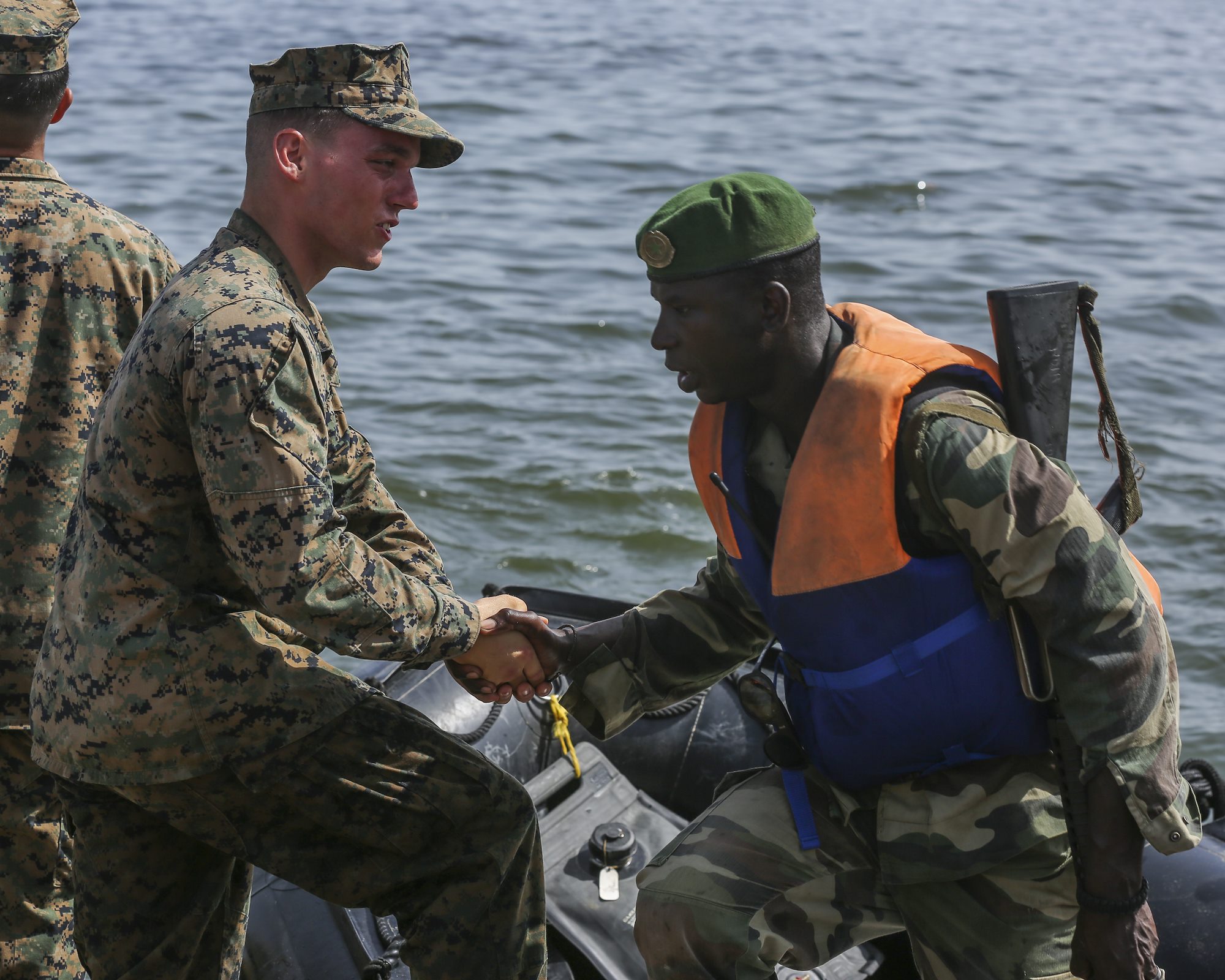 U.S., Senegal Train on Sea-to-Land Tactics (4) of (6)