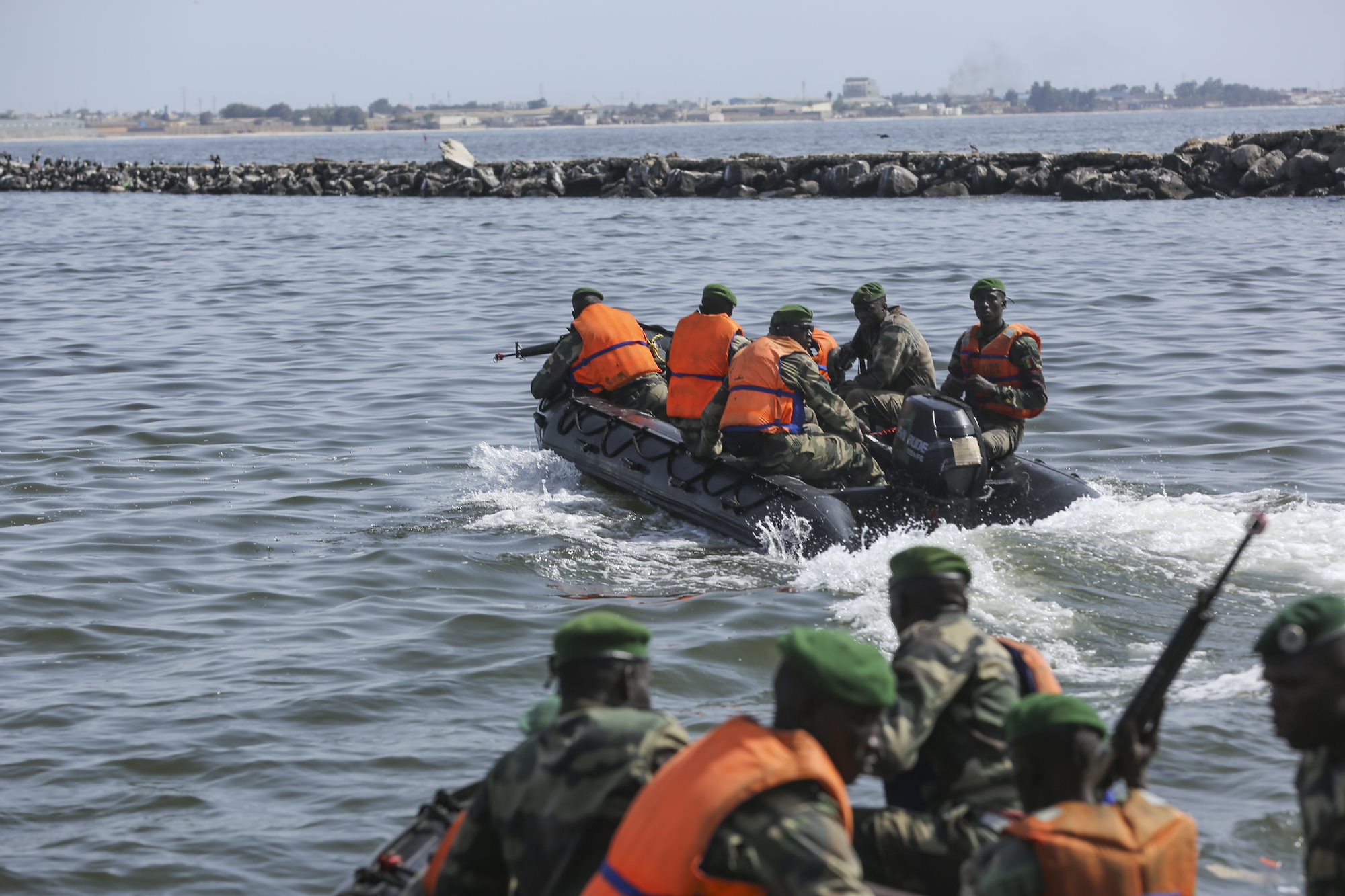 U.S., Senegal Train on Sea-to-Land Tactics (5) of (6)