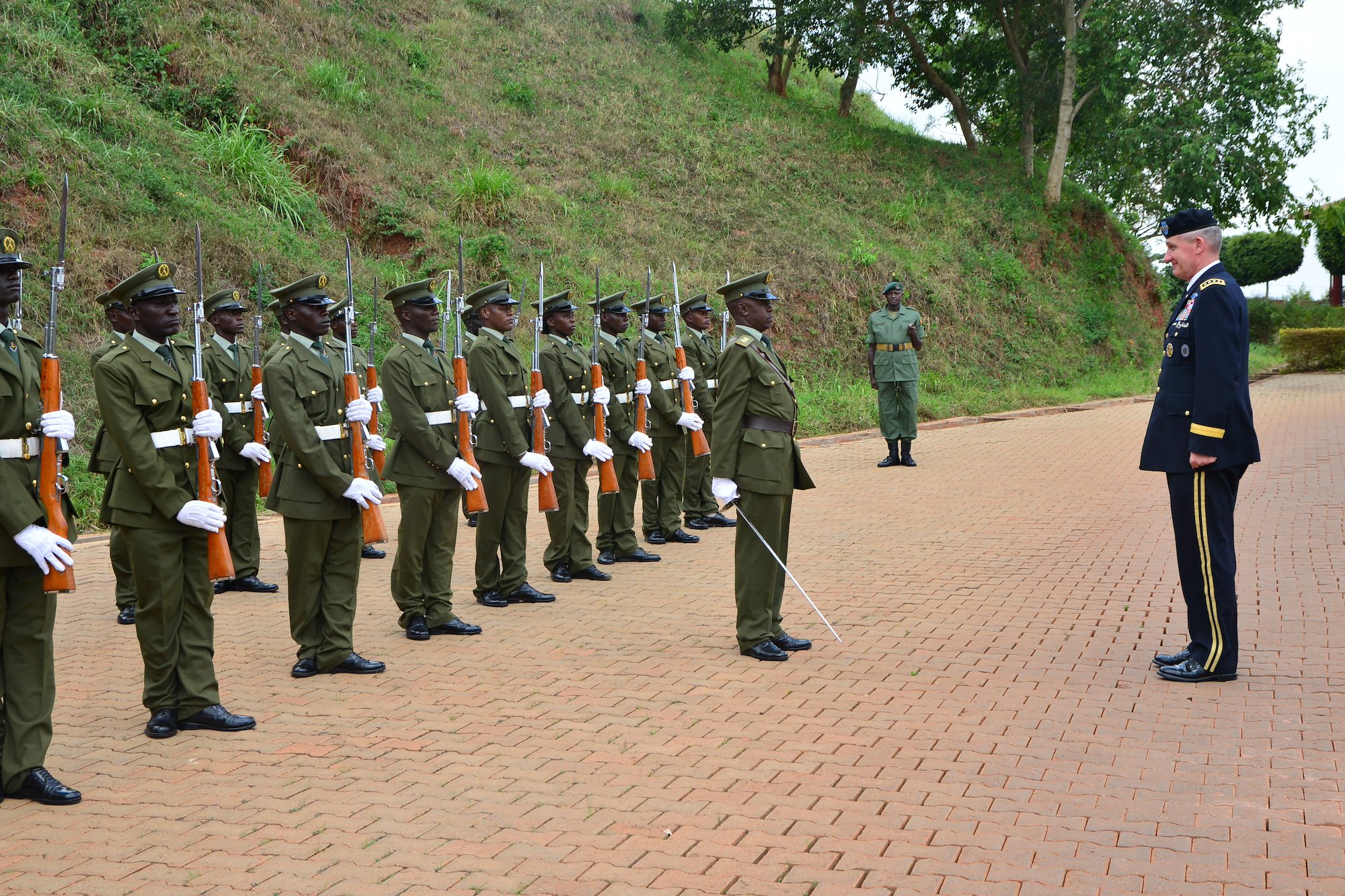 AFRICOM Commander Visits Uganda, Presents Legions of Merit (1) of (4)
