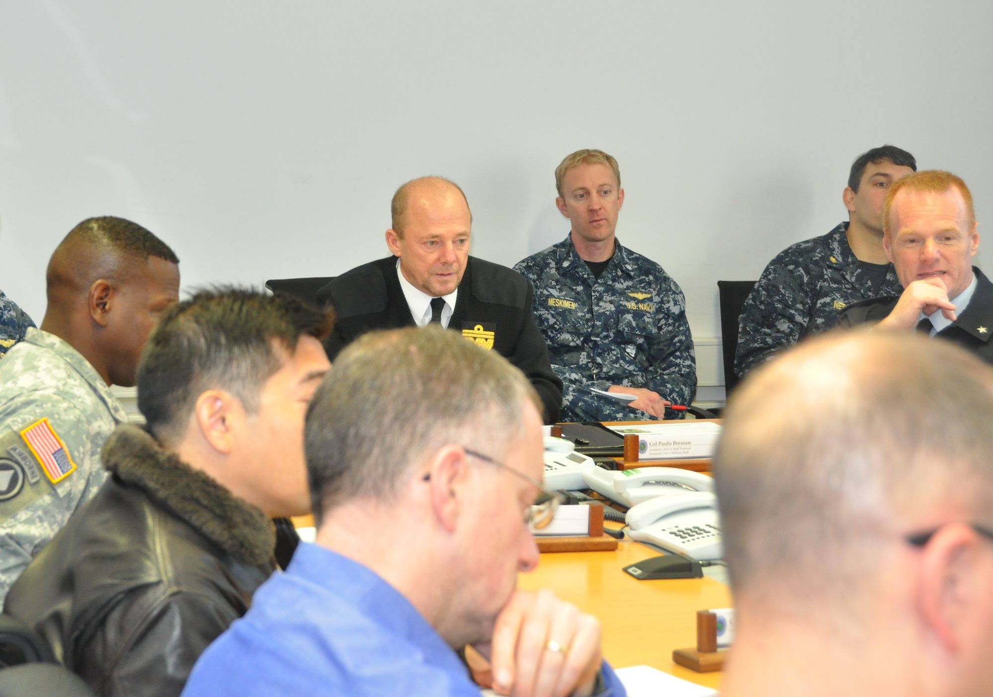 EUMS Visits AFRICOM (2 of 3) 