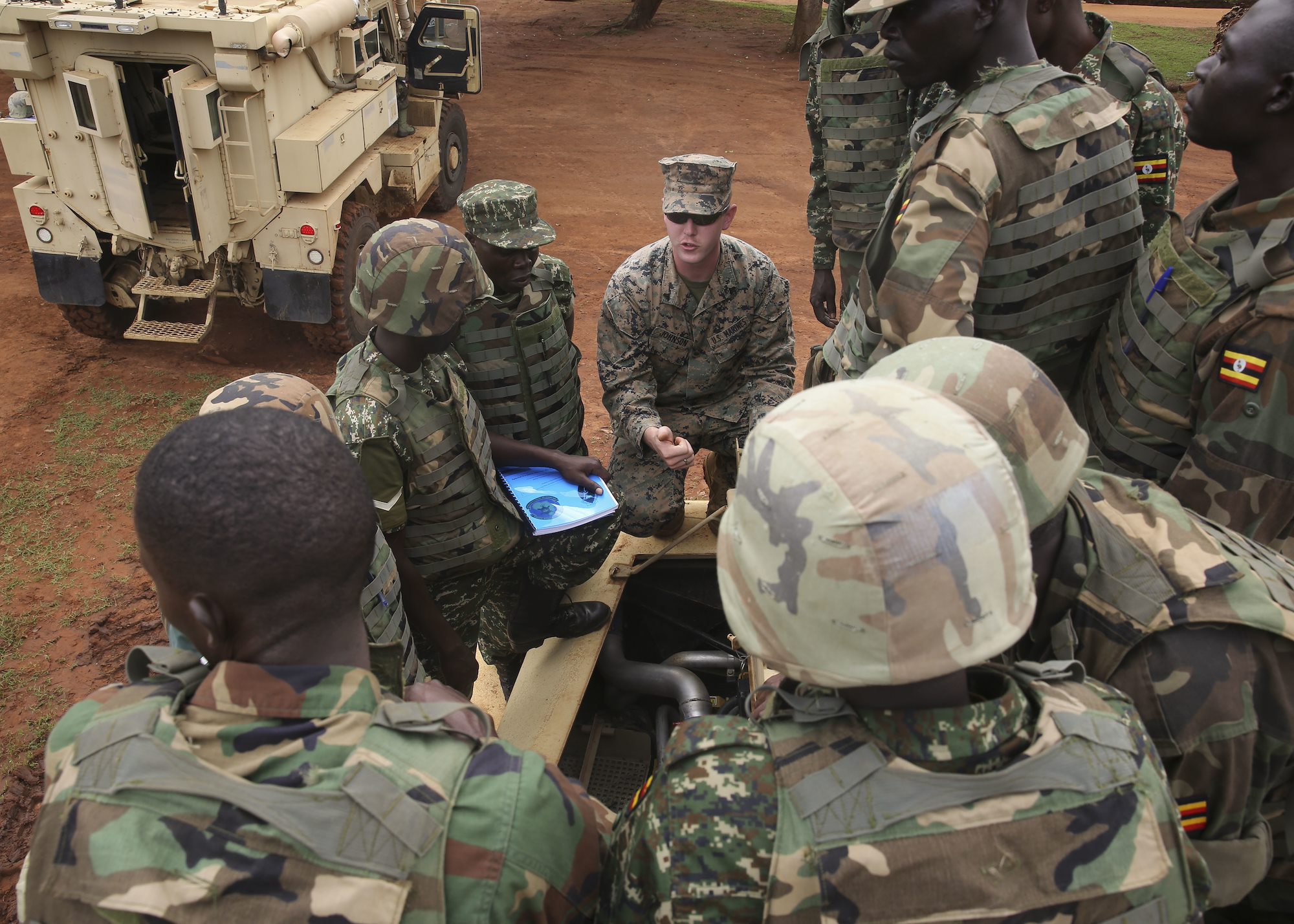 U.S. Marines in Uganda (5) of (5)