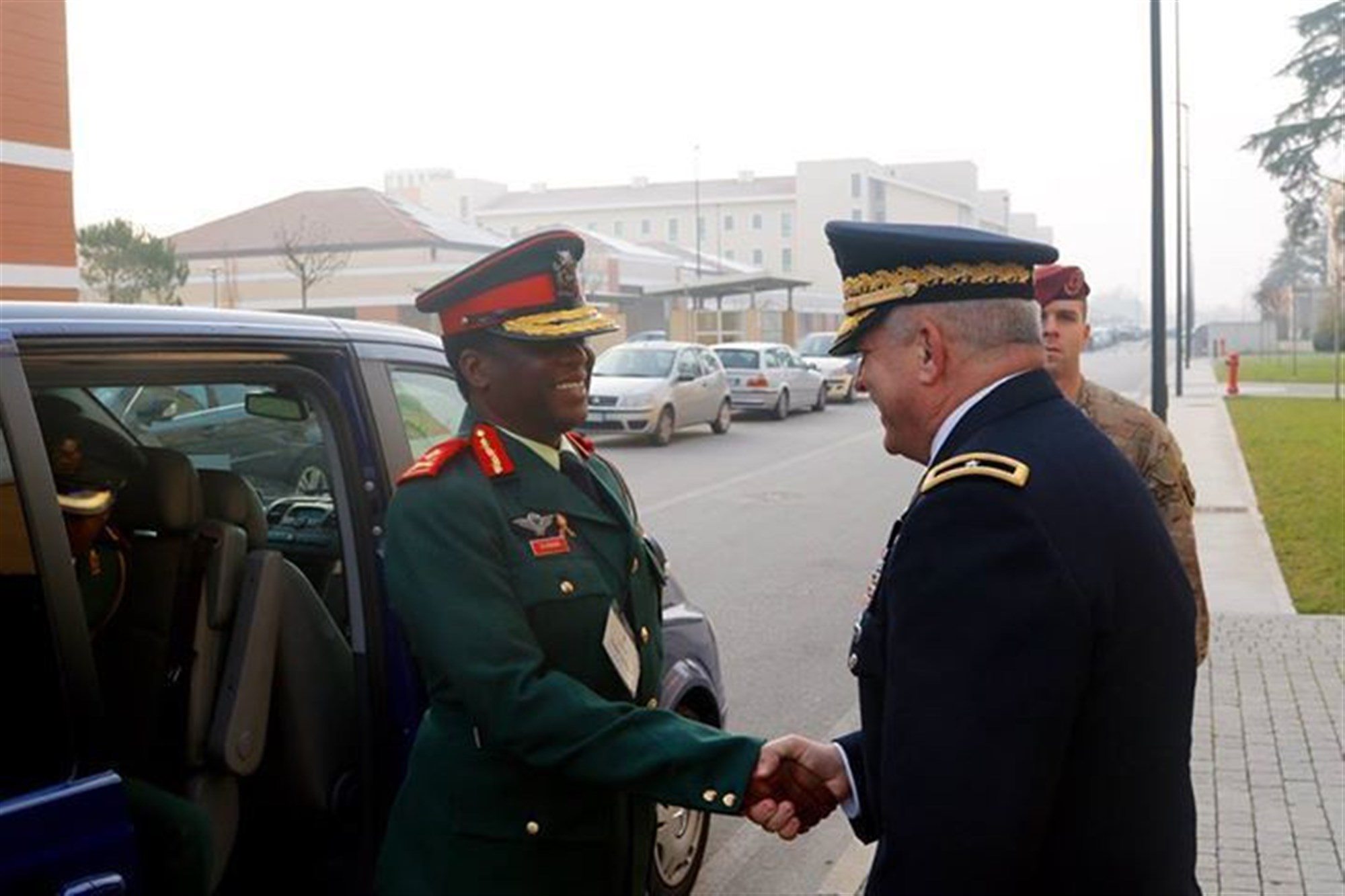 Botswana Defence Force, U.S. Army Leaders Meet in Europe (1) of (3)