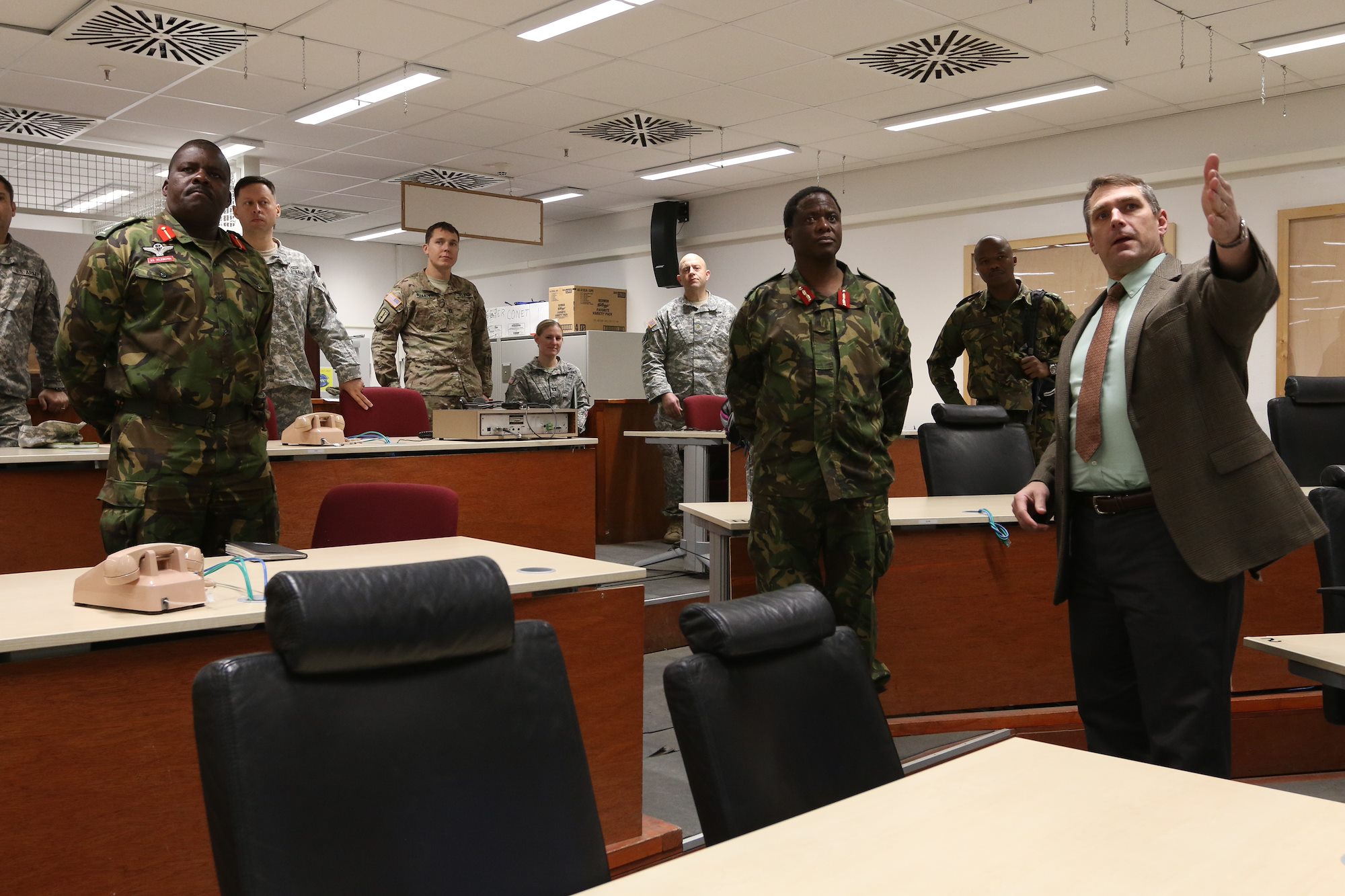 Botswana Defence Force, U.S. Army Leaders Meet in Europe (3) of (3)
