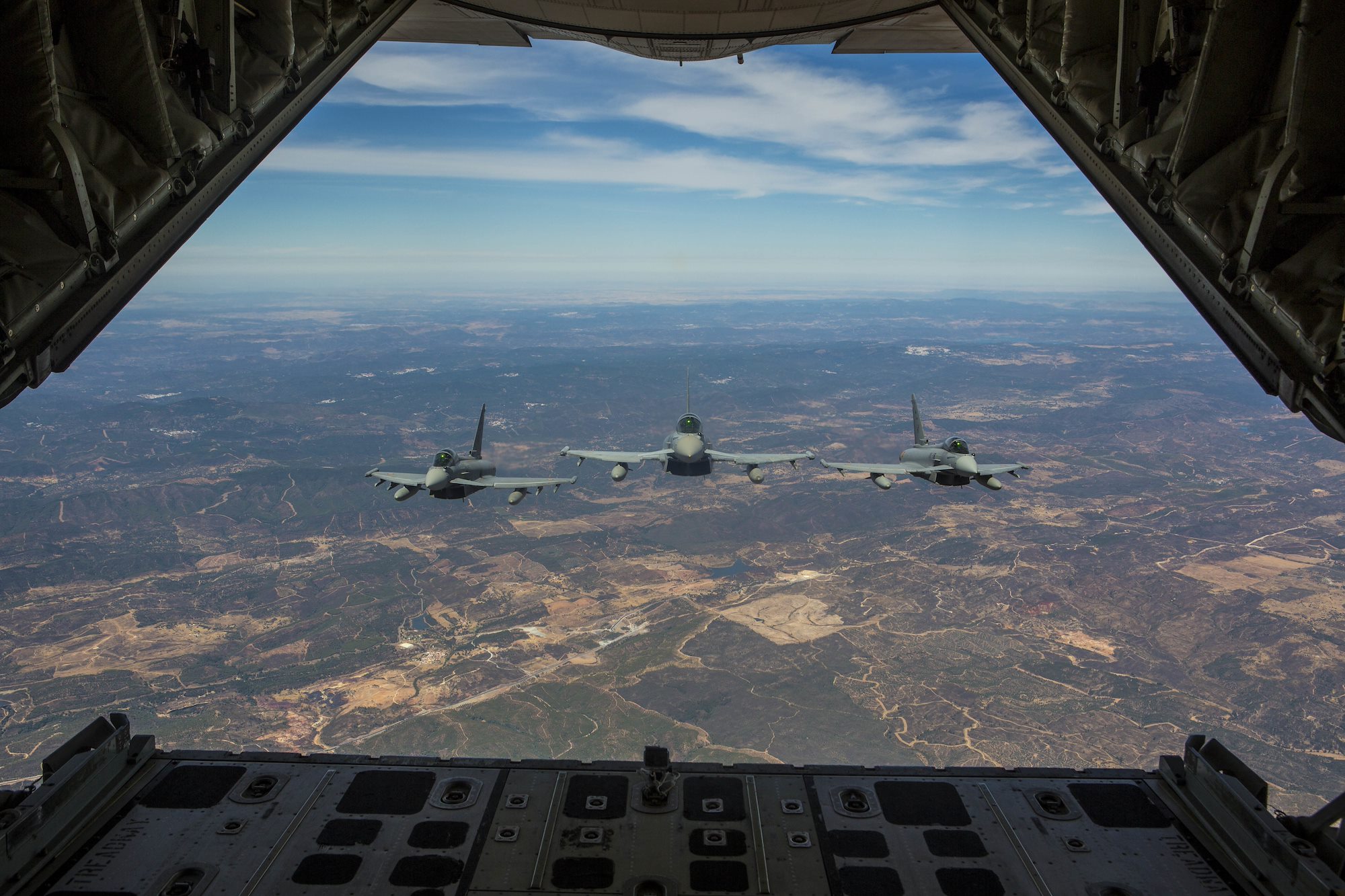 U.S. Response Force Helps Certify Spanish Pilots (3) of (5)