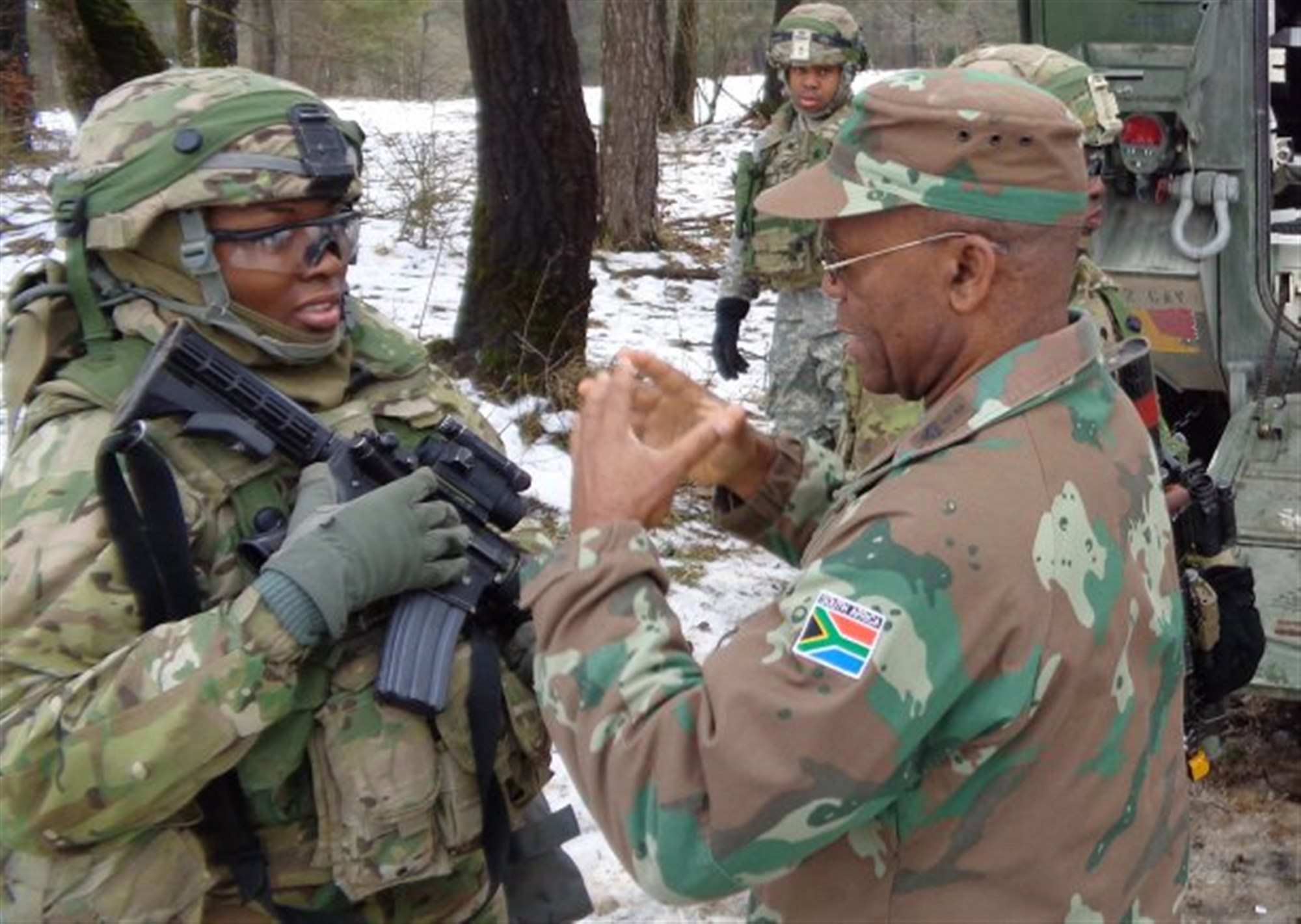 U.S. and South African Military Chaplains Partner in Europe (2) of (2)