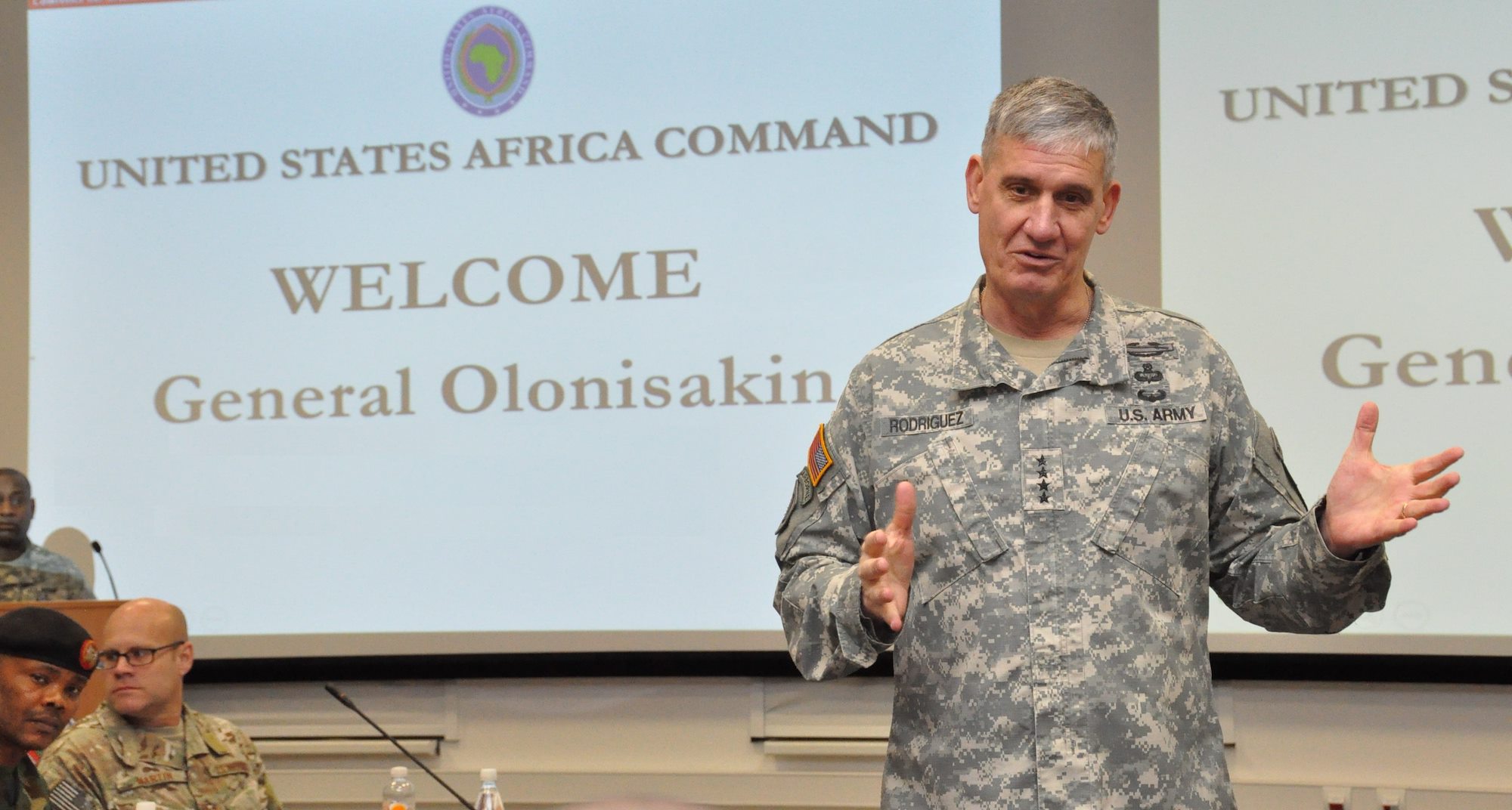 Nigeria Chief of Defence Staff visits AFRICOM (3) of (12)