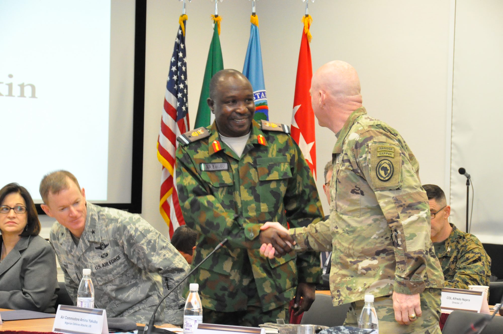 Nigeria Chief of Defence Staff visits AFRICOM (5) of (12)