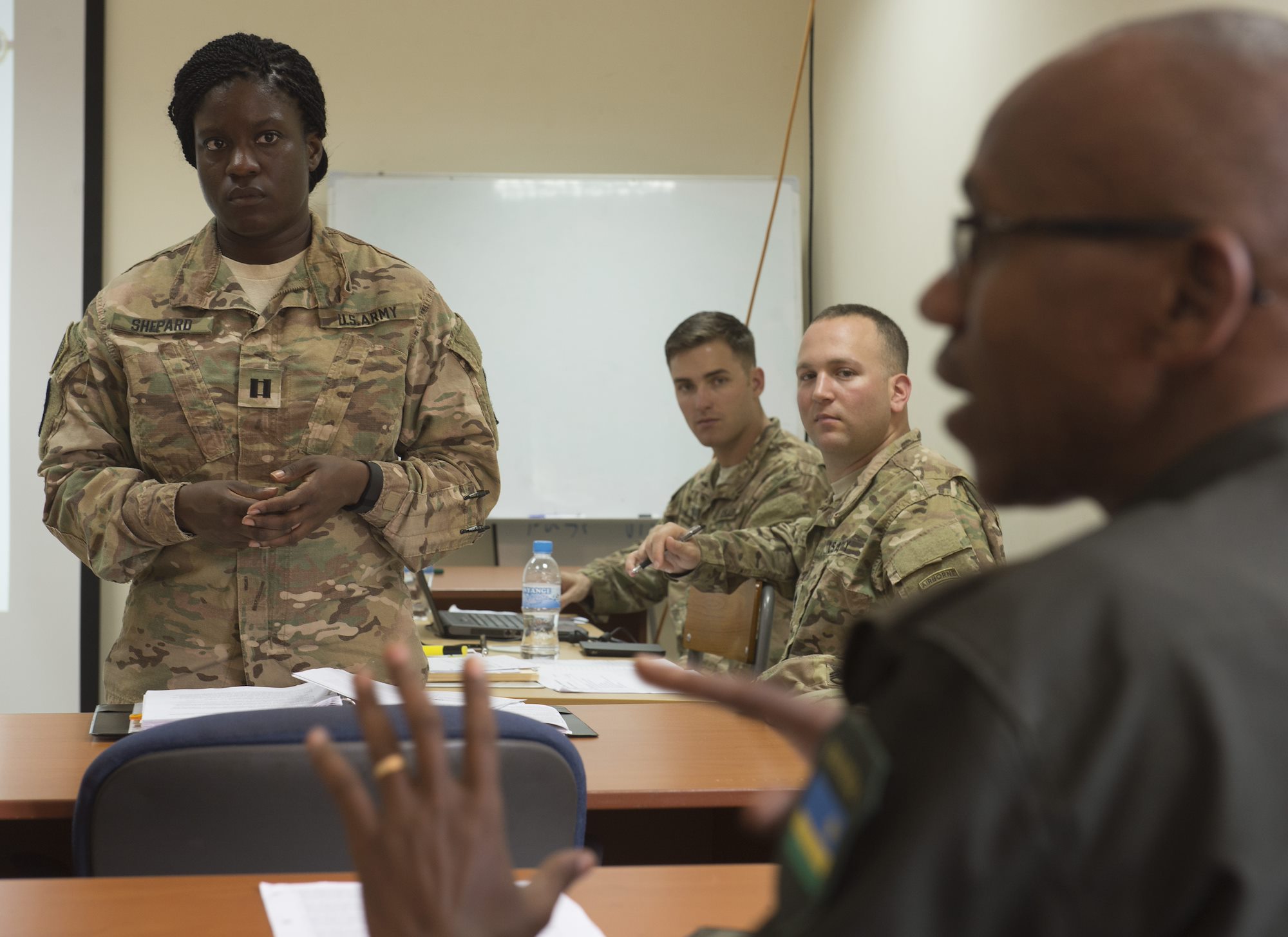 U.S., Rwanda Build Civil-Military Capacity (2) of (6)