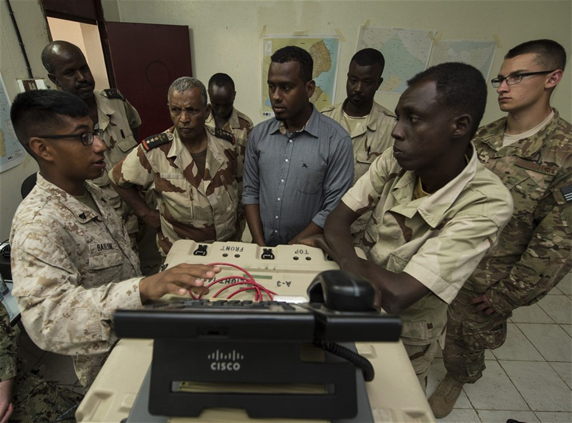 U.S., Djiboutian Communications Experts Learn More About Africa Data Sharing Network