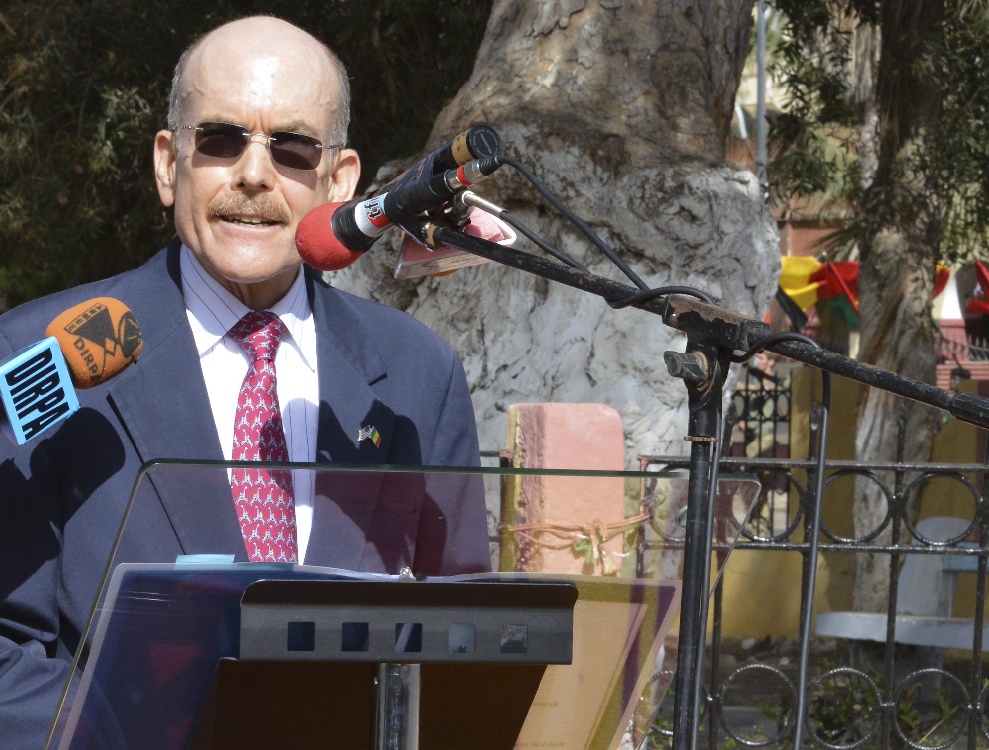 AFRICOM Commander Speaks at Flintlock Closing Ceremony (2) of (6)