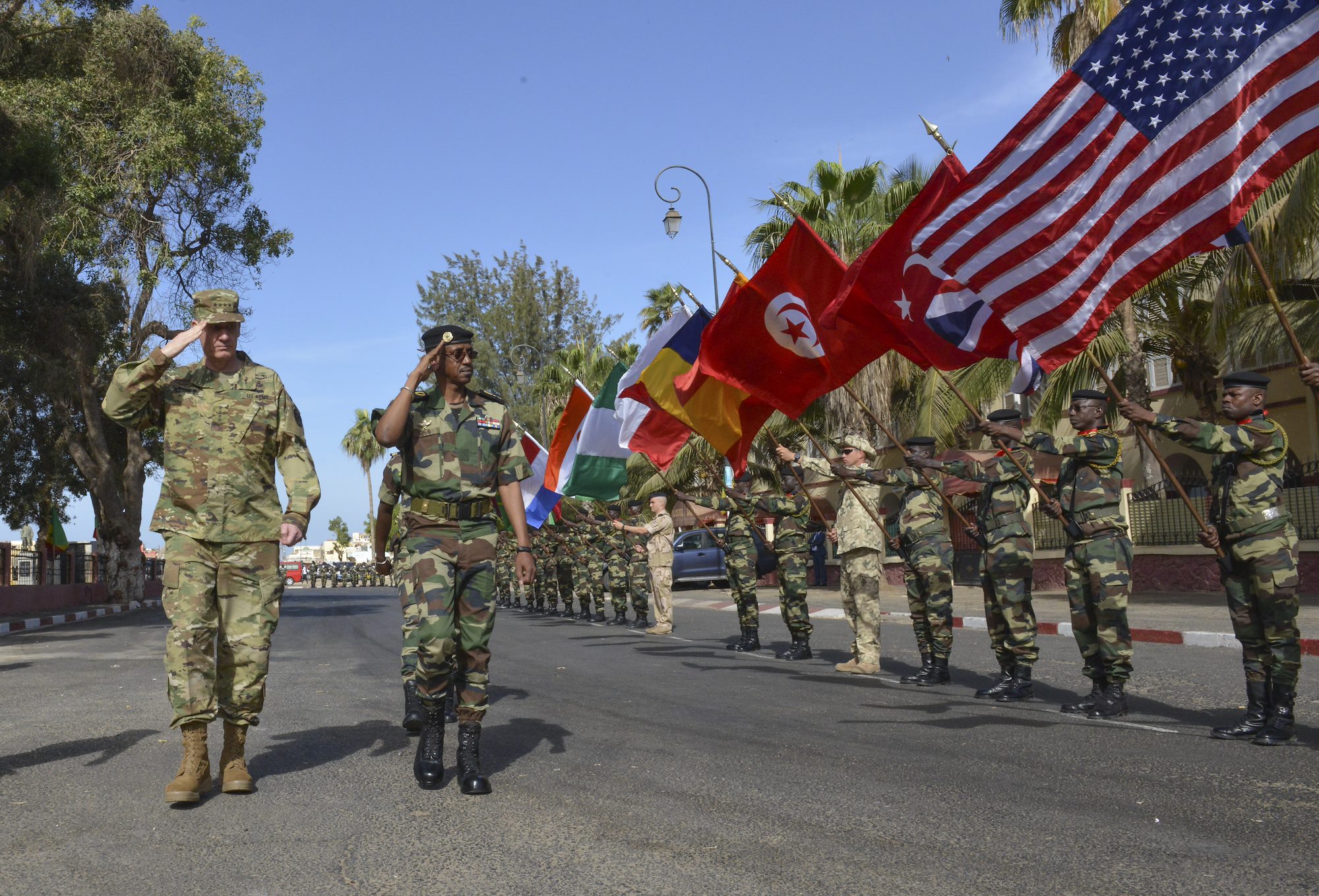 AFRICOM Commander Speaks at Flintlock Closing Ceremony (3) of (6)