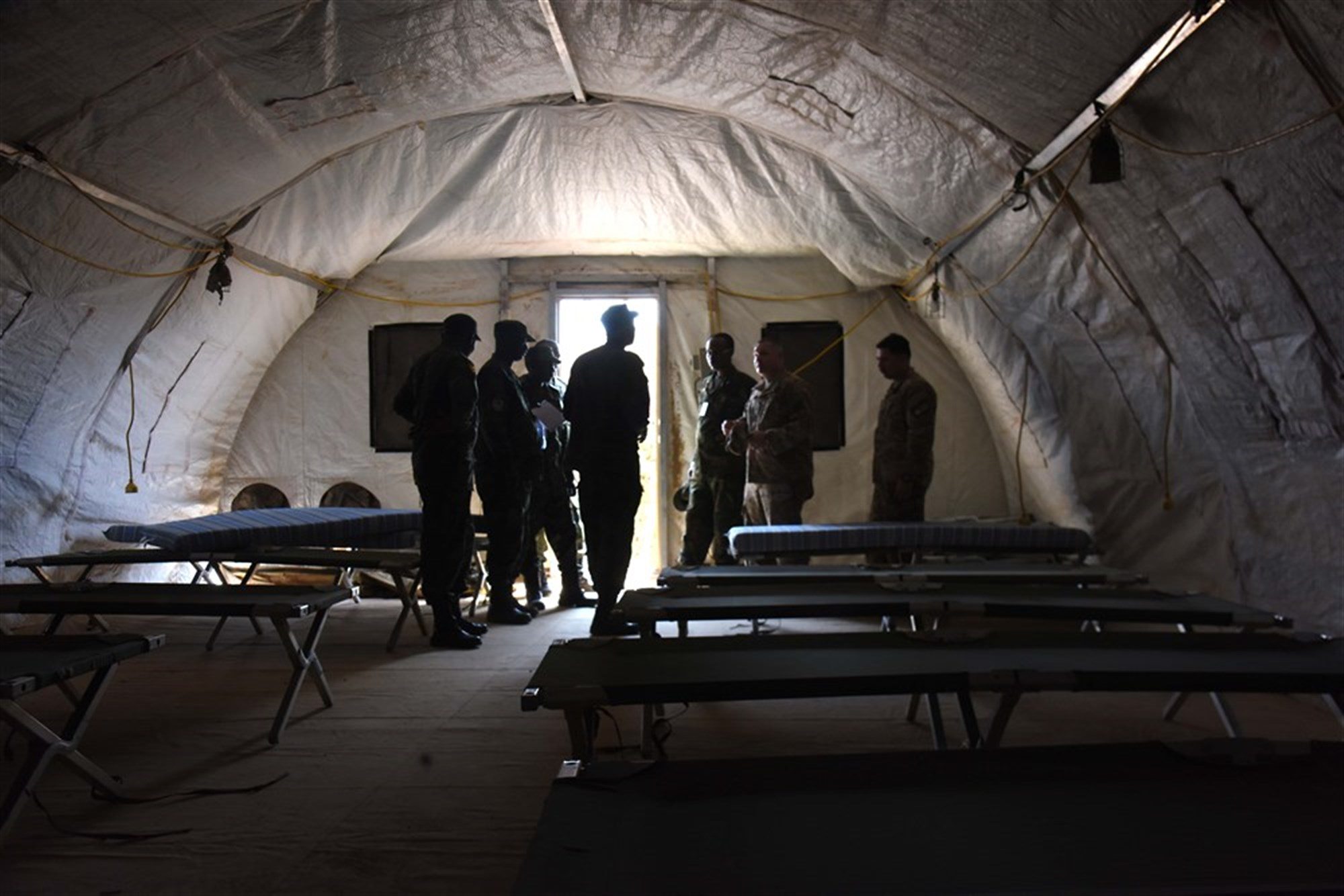 Rwandan Engineers See Camp Concepts Become Reality