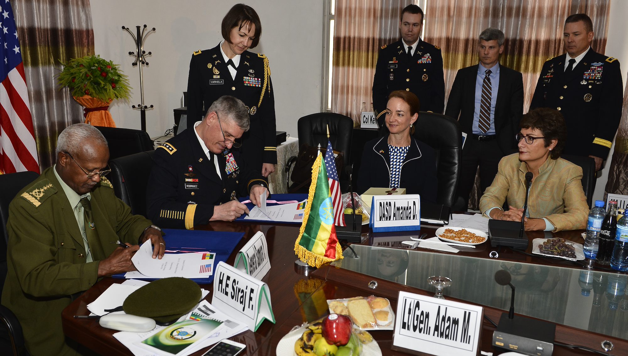 U.S., Ethiopia Sign New Agreement, Enhance Security Partnership