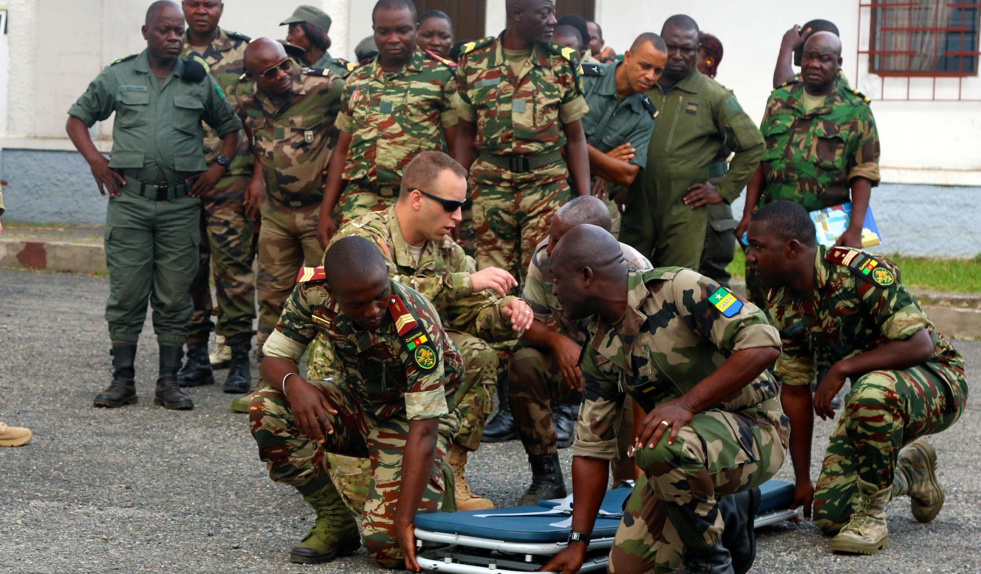 Central Accord 2016 medical training event in Gabon