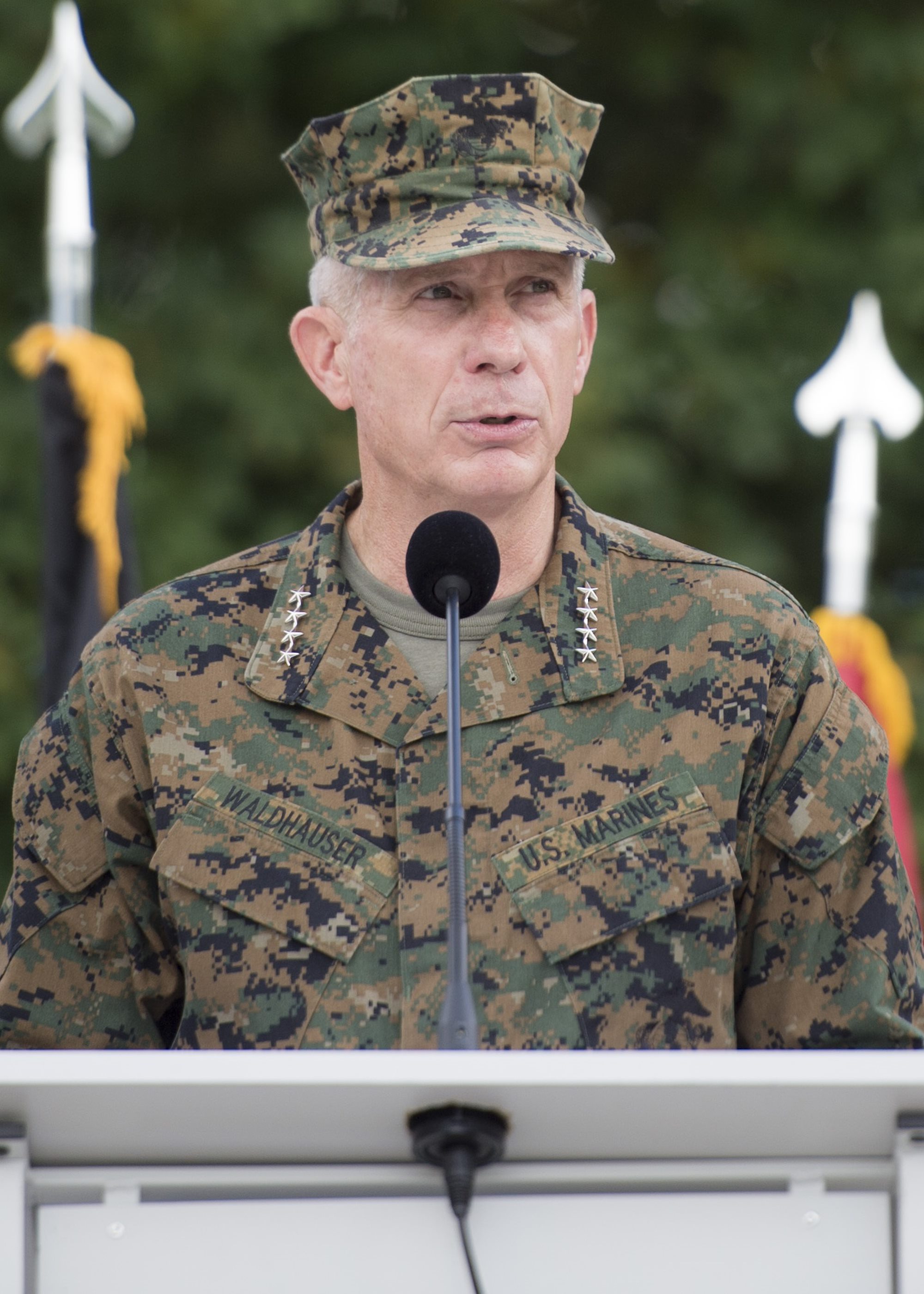 AFRICOM Commander, Marine Gen. Thomas D. Waldhauser