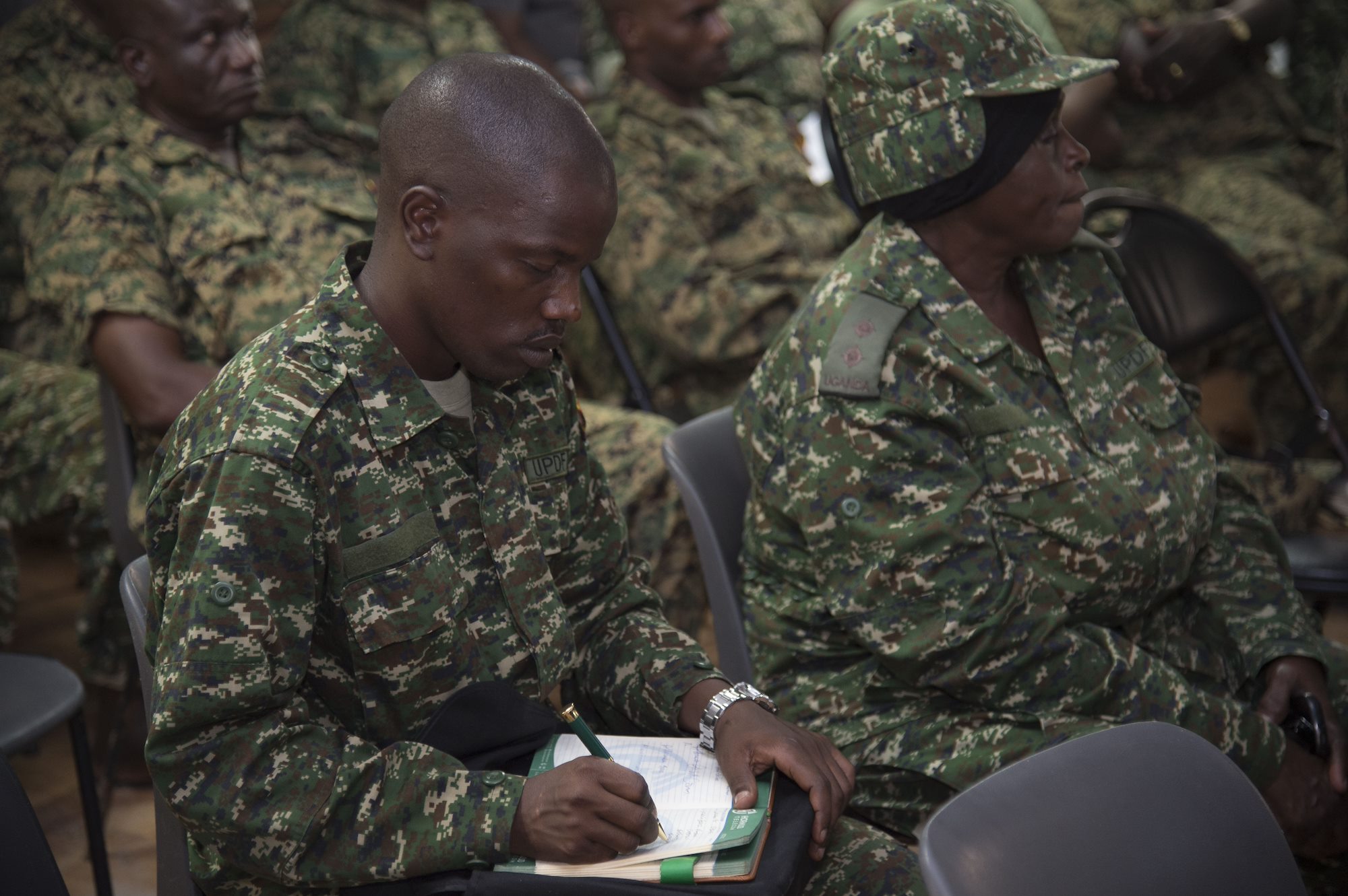 U.S., Uganda military forces build mental resilience