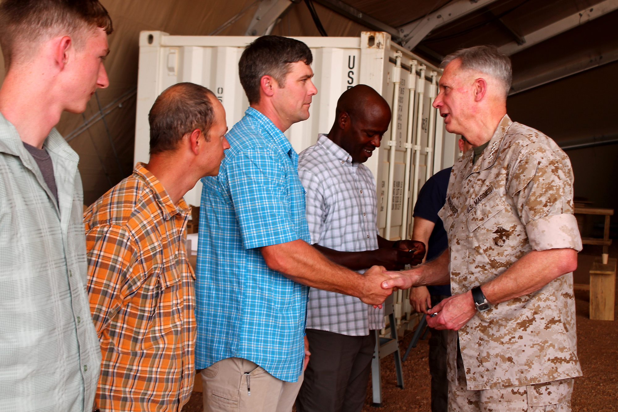 U.S. Leaders Visit Niger’s Air Base 201