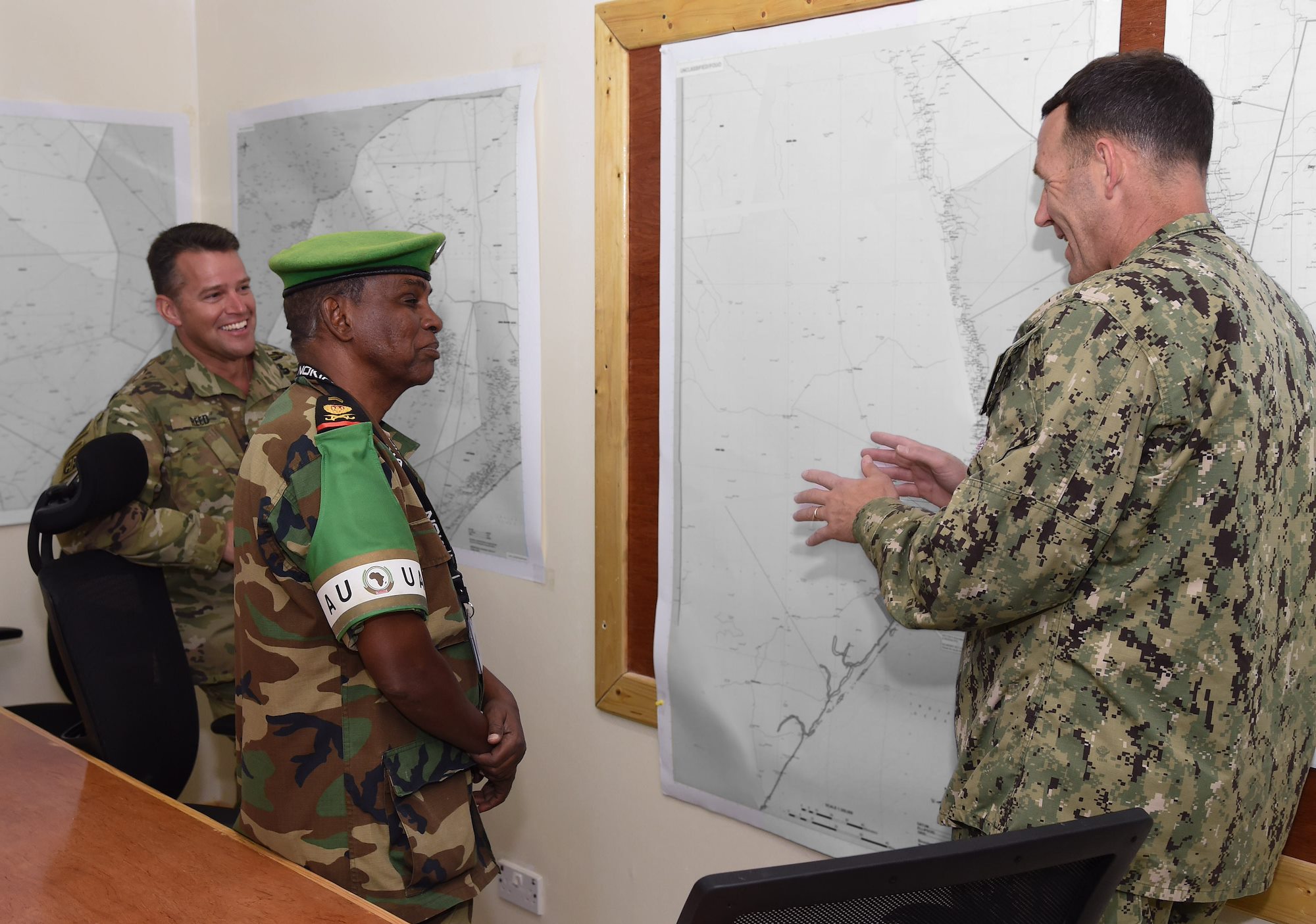 Combined Joint Task Force Horn of Africa leadership meets with international partners in Mogadishu