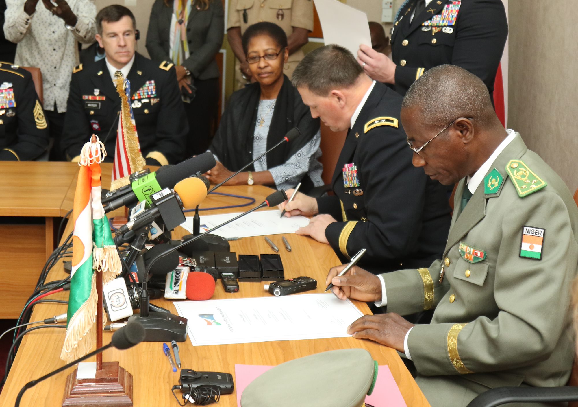 Indiana Guard, Niger form partnership