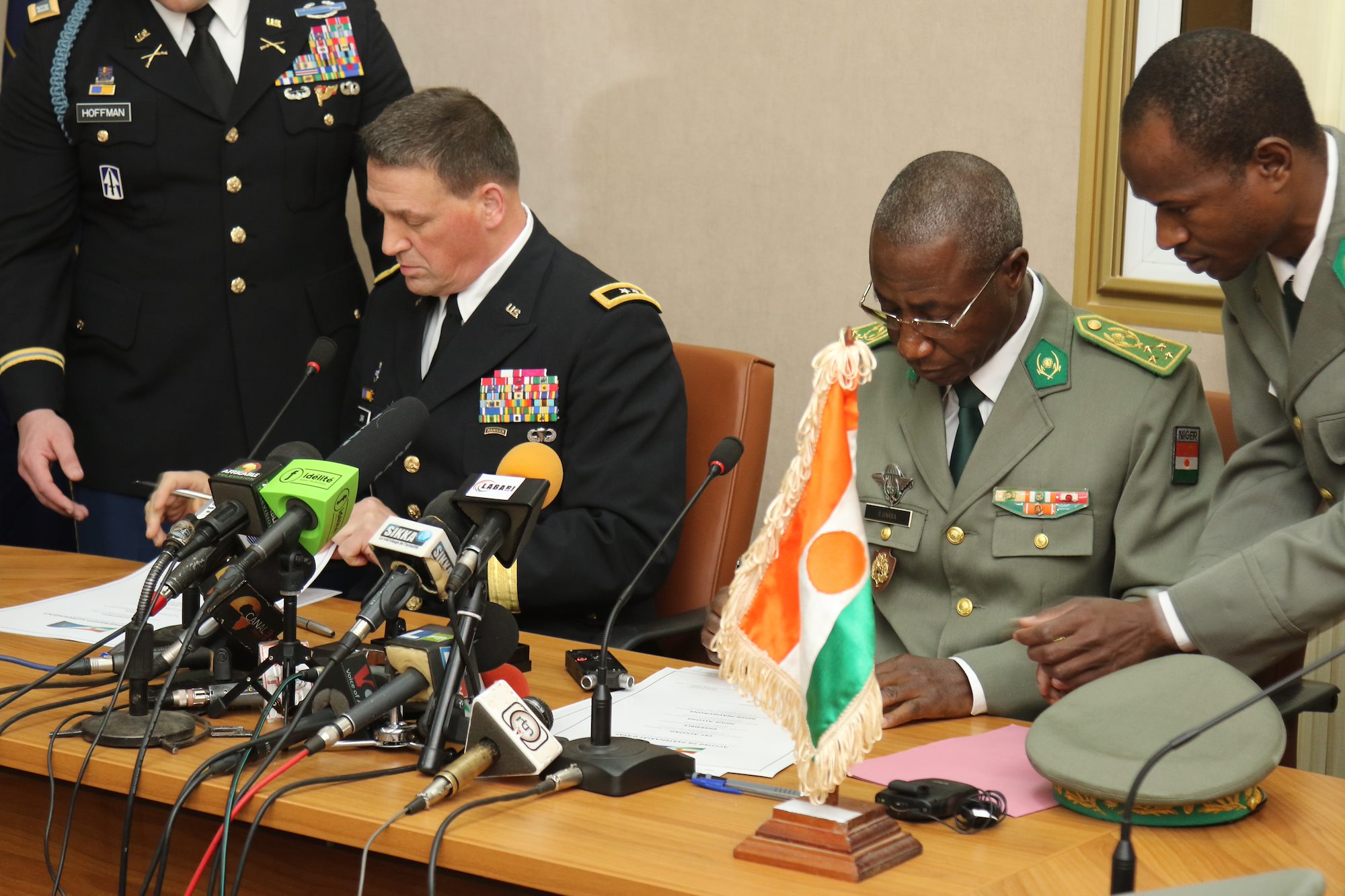 Indiana Guard, Niger form partnership