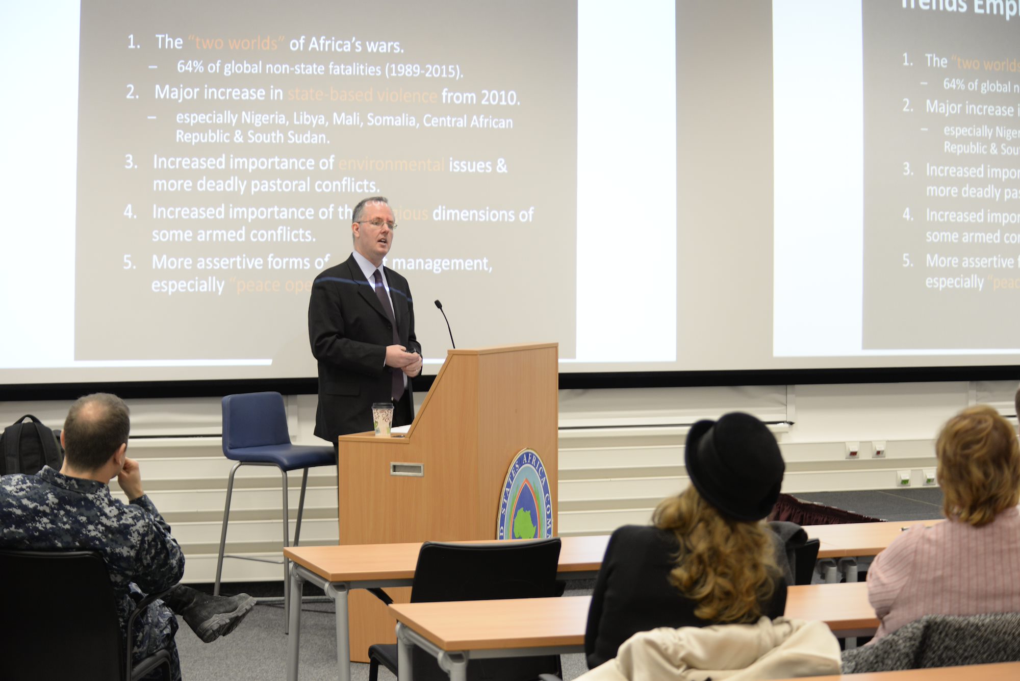 War and conflict in Africa: subject of guest speaker series