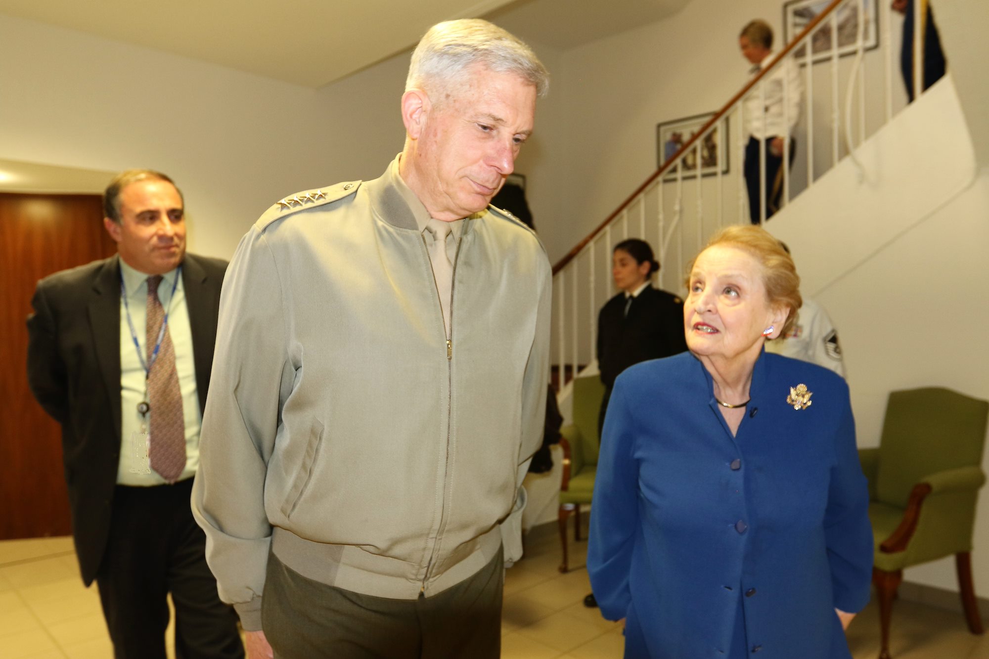 AFRICOM hosts former Secretary of State Madeleine Albright
