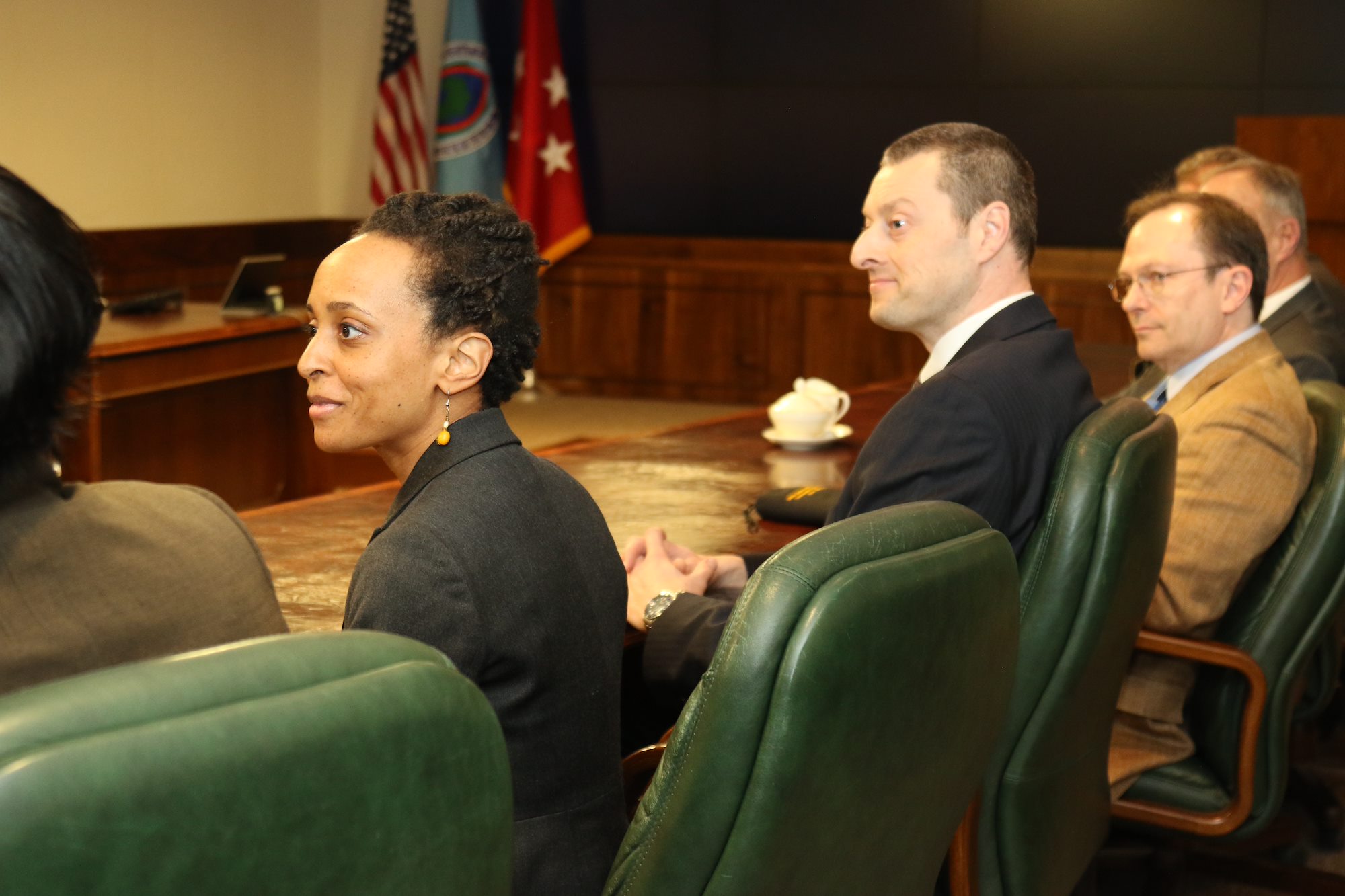 AFRICOM hosts former Secretary of State Madeleine Albright