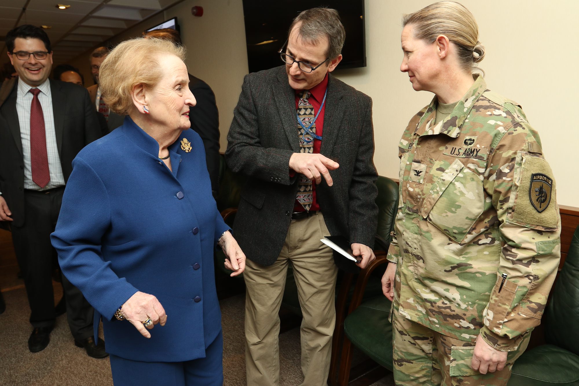 AFRICOM hosts former Secretary of State Madeleine Albright