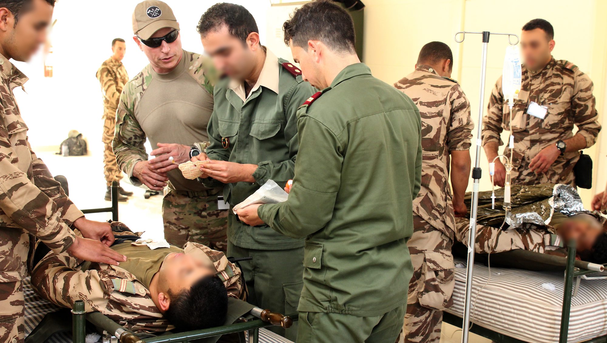 Tactical combat casualty care training part of Flintlock 2017