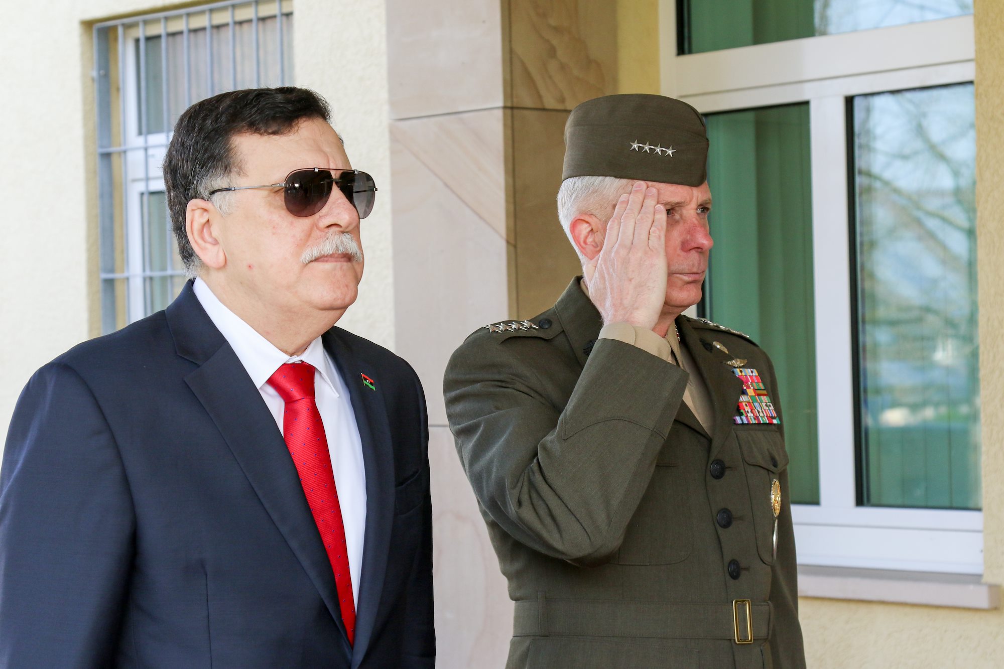 Prime Minister of Libyan Government of National Accord visits AFRICOM