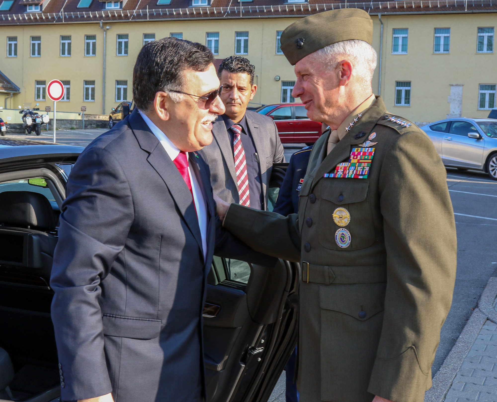 Prime Minister of Libyan Government of National Accord visits AFRICOM