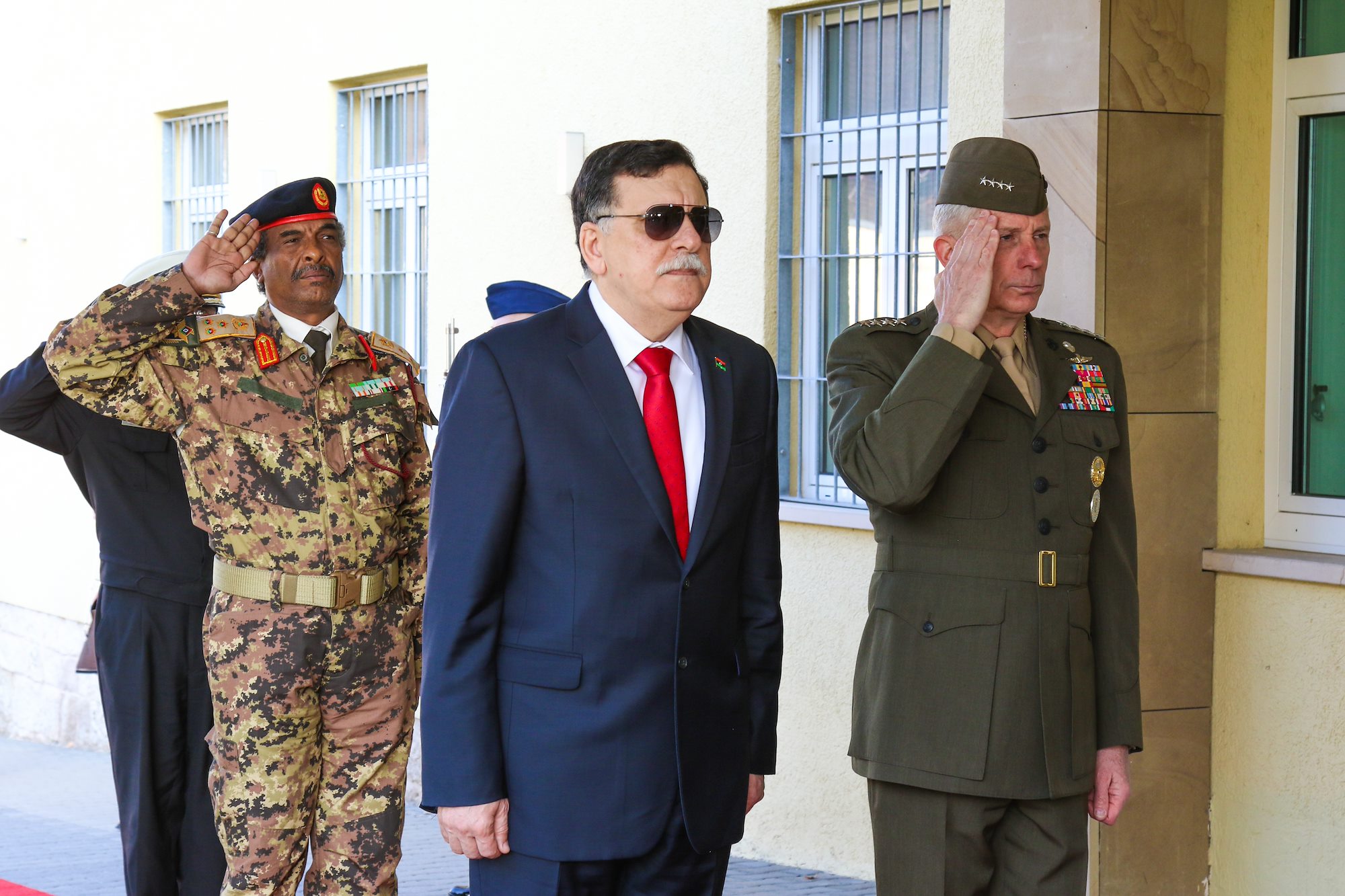 Prime Minister of Libyan Government of National Accord visits AFRICOM