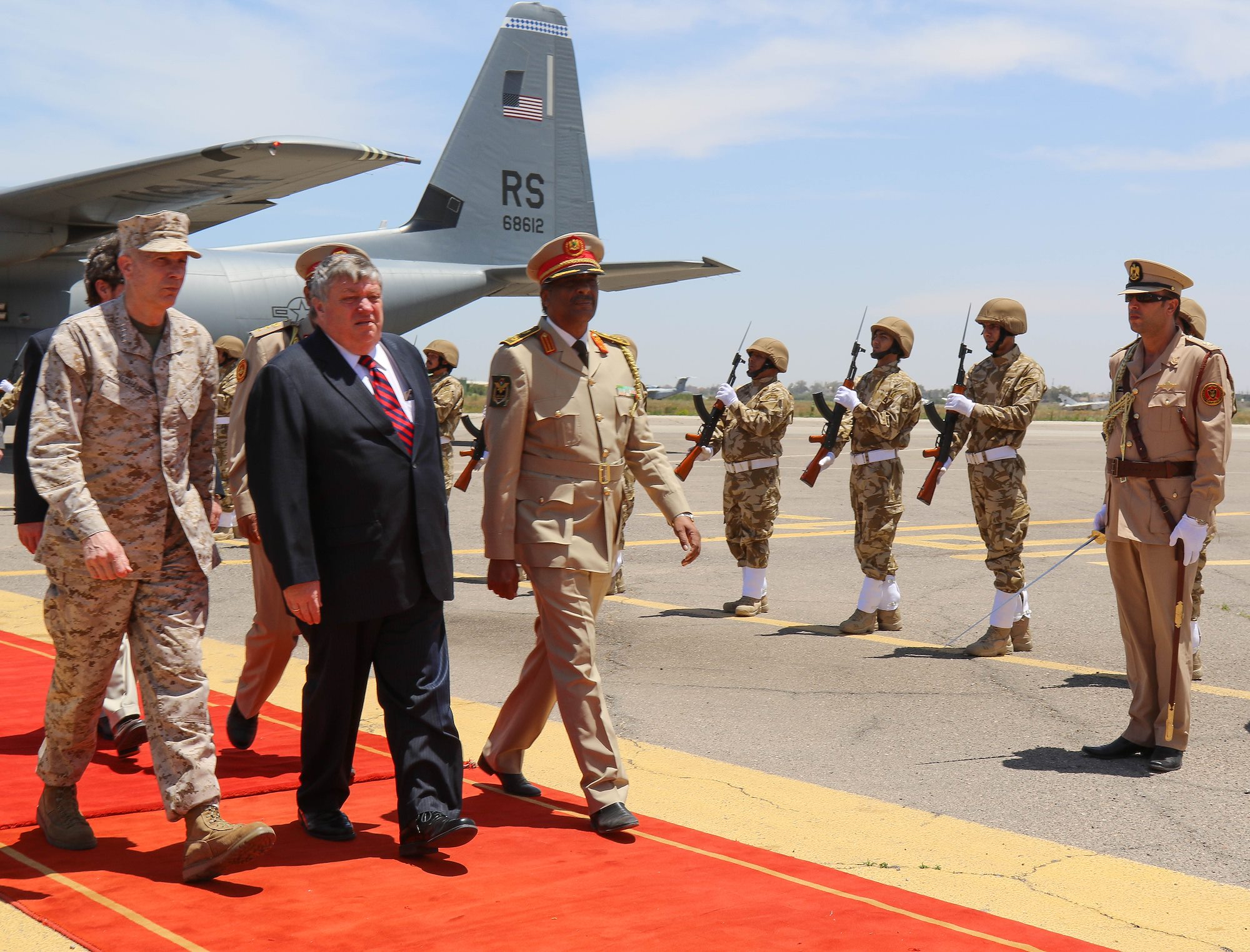 AFRICOM Commander visits Libyan Prime Minister in Tripoli, Libya