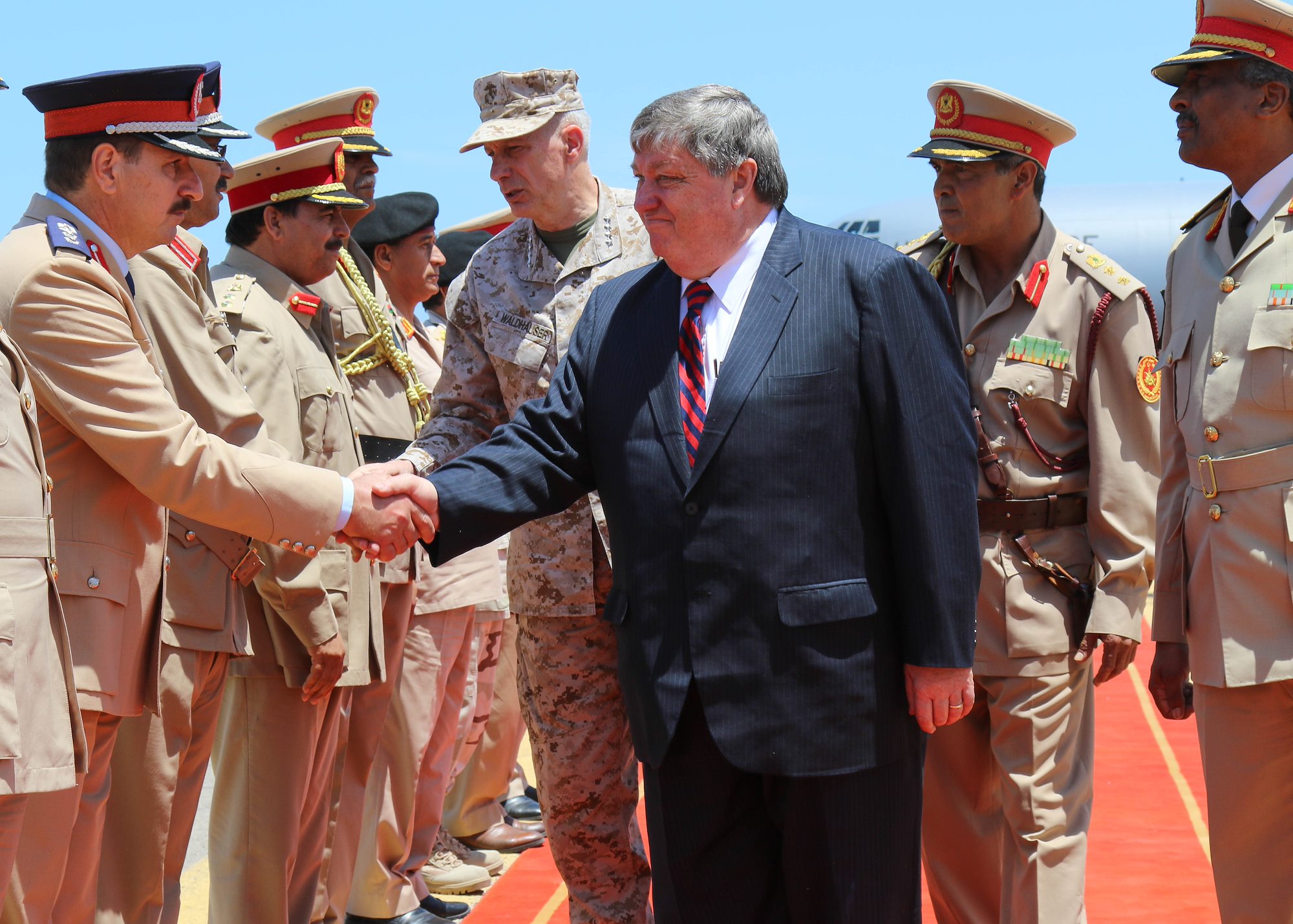 AFRICOM Commander visits Libyan Prime Minister in Tripoli, Libya