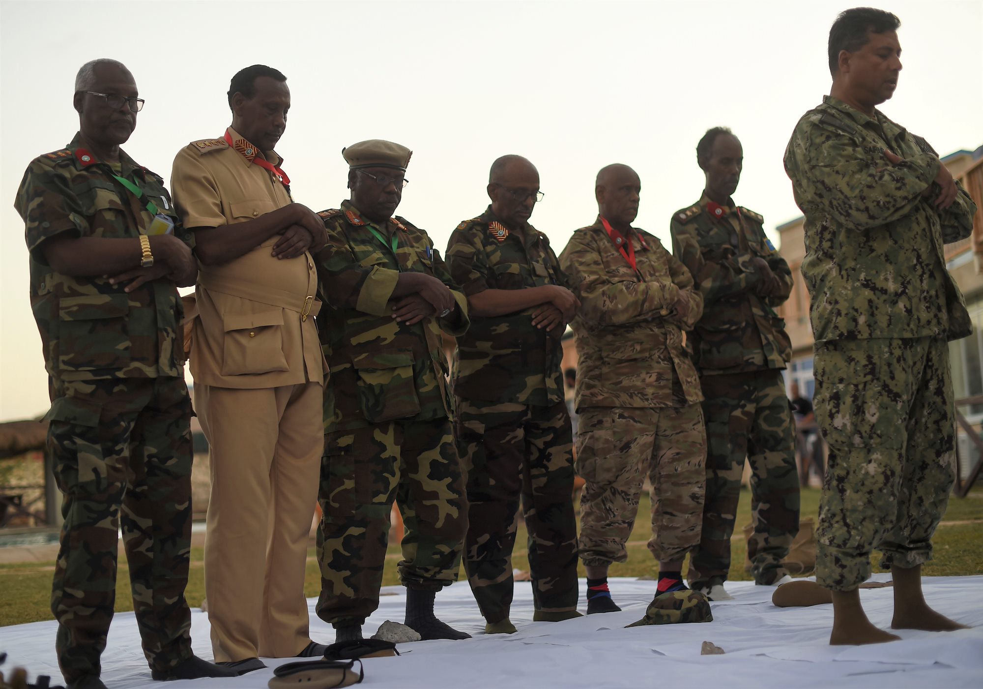 AFRICOM Imam leads first Iftar with U.S., SNA leaders