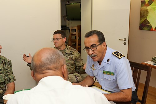 Mauritania military leaders participate in AFRICOM hosted country cooperation meeting